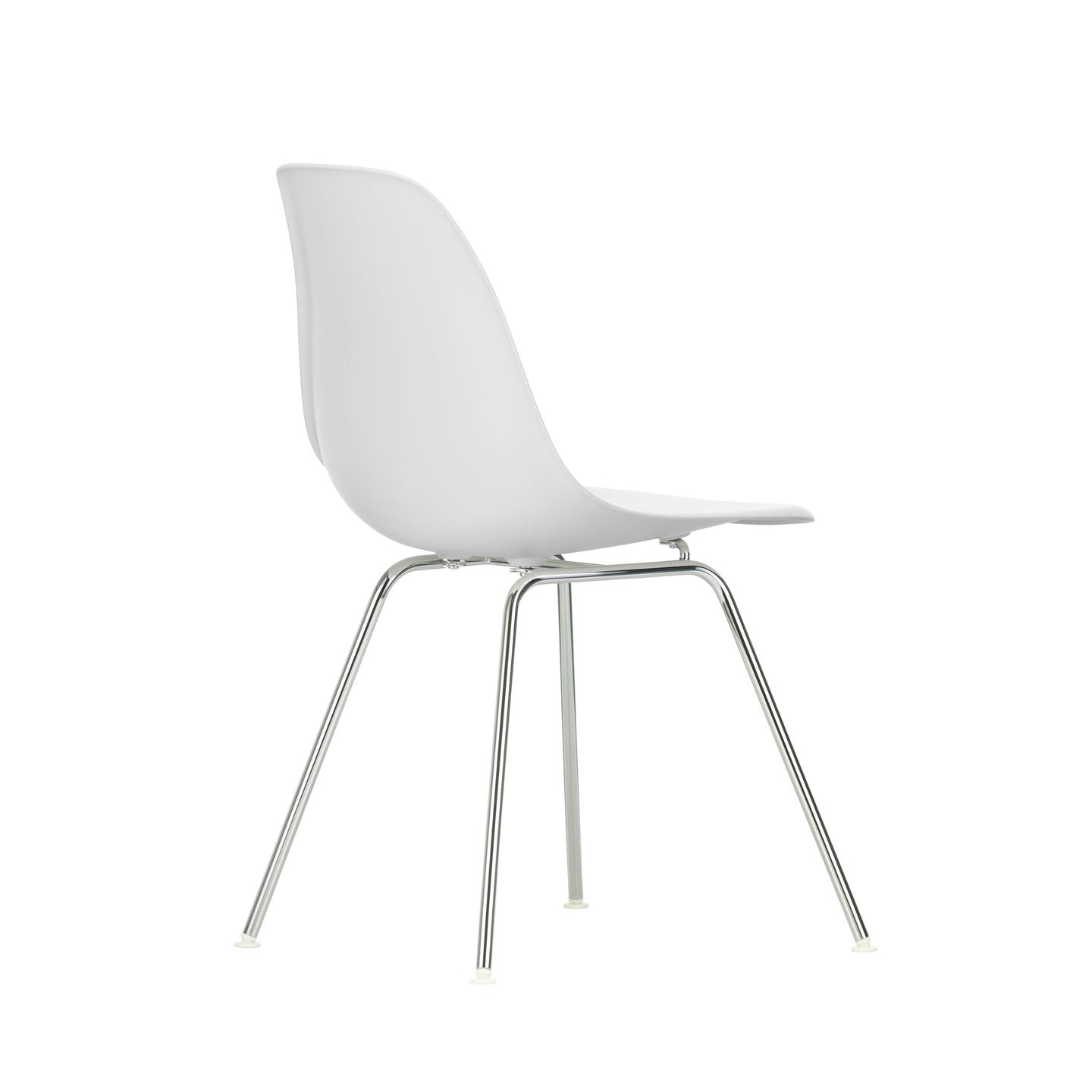 Eames Plastic RE DSX scaun cu baza cromată