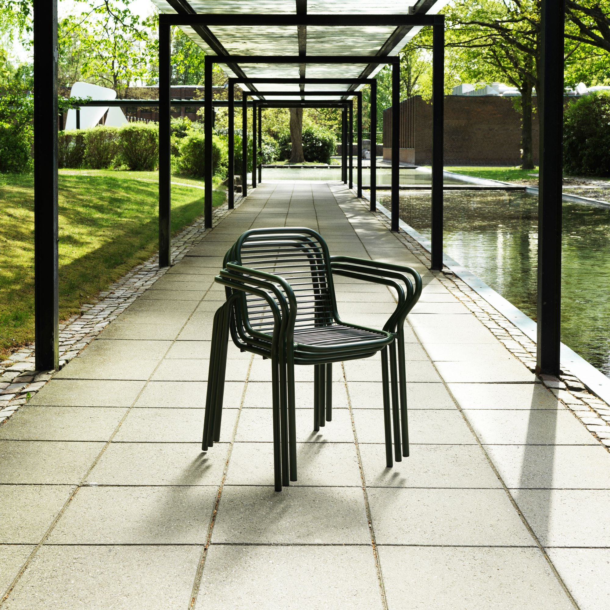 Vig Armchair, scaun pentru exterior cu cotiere