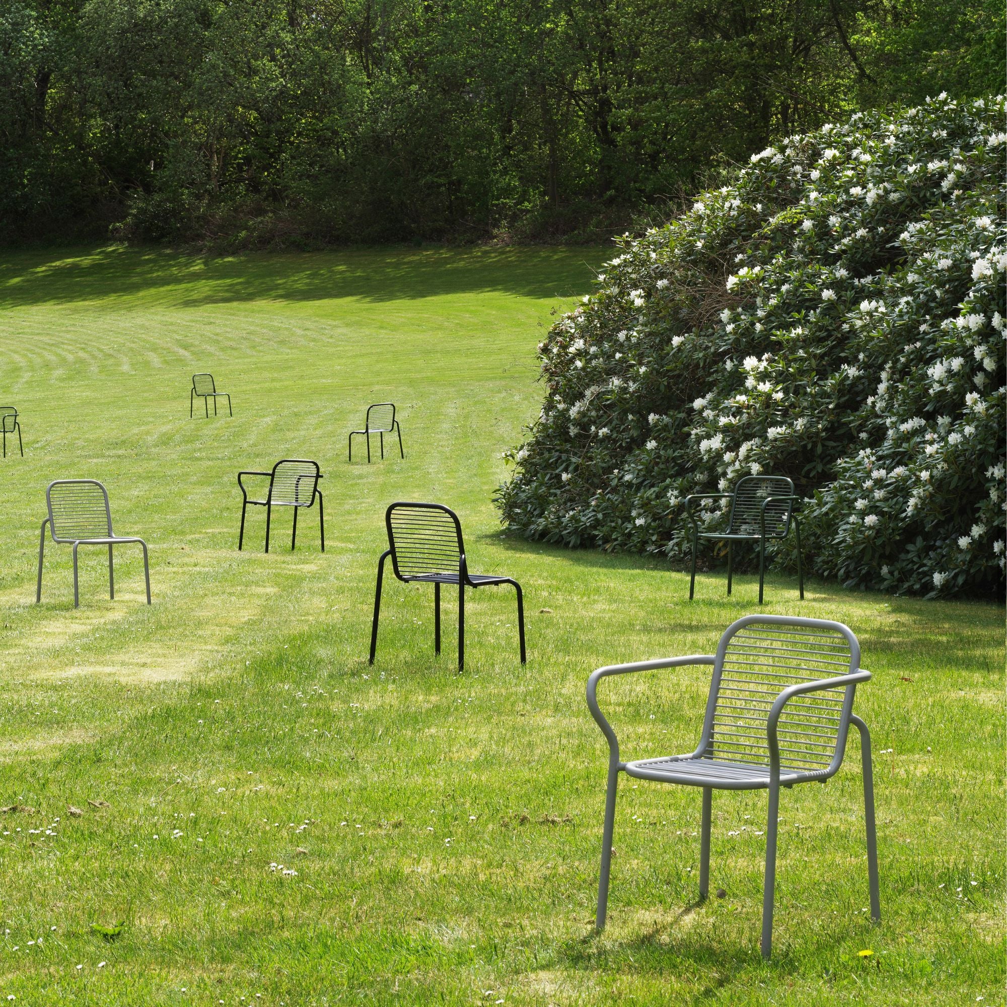 Vig Armchair, scaun pentru exterior cu cotiere