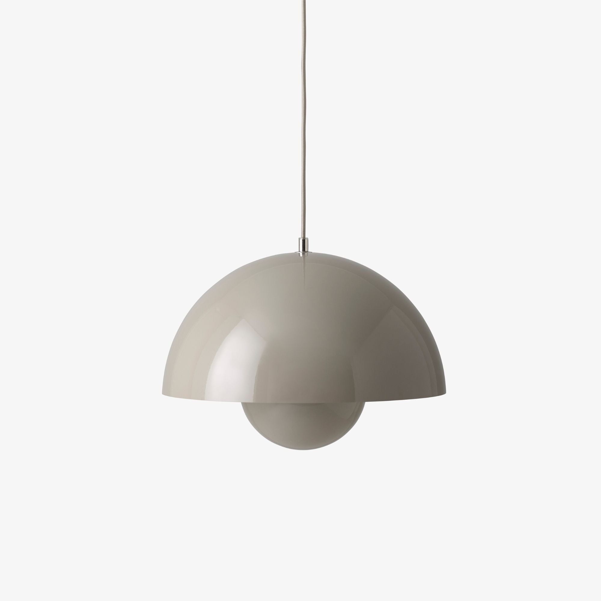 Flowerpot VP7 grey beige, lampă suspendată medie