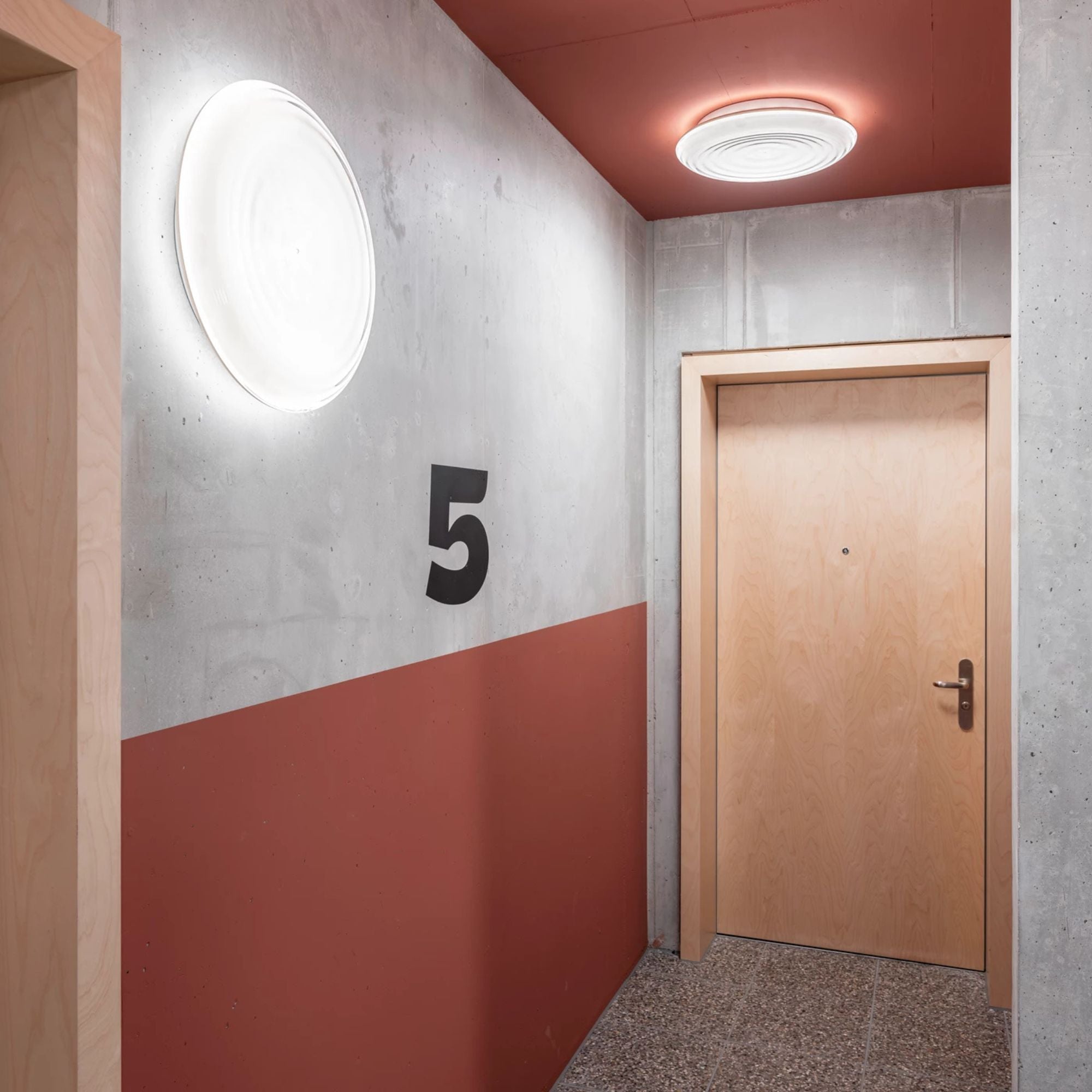 Ripls Ceiling/Wall Lamp, lampă de tavan/perete mică Ø31 cm