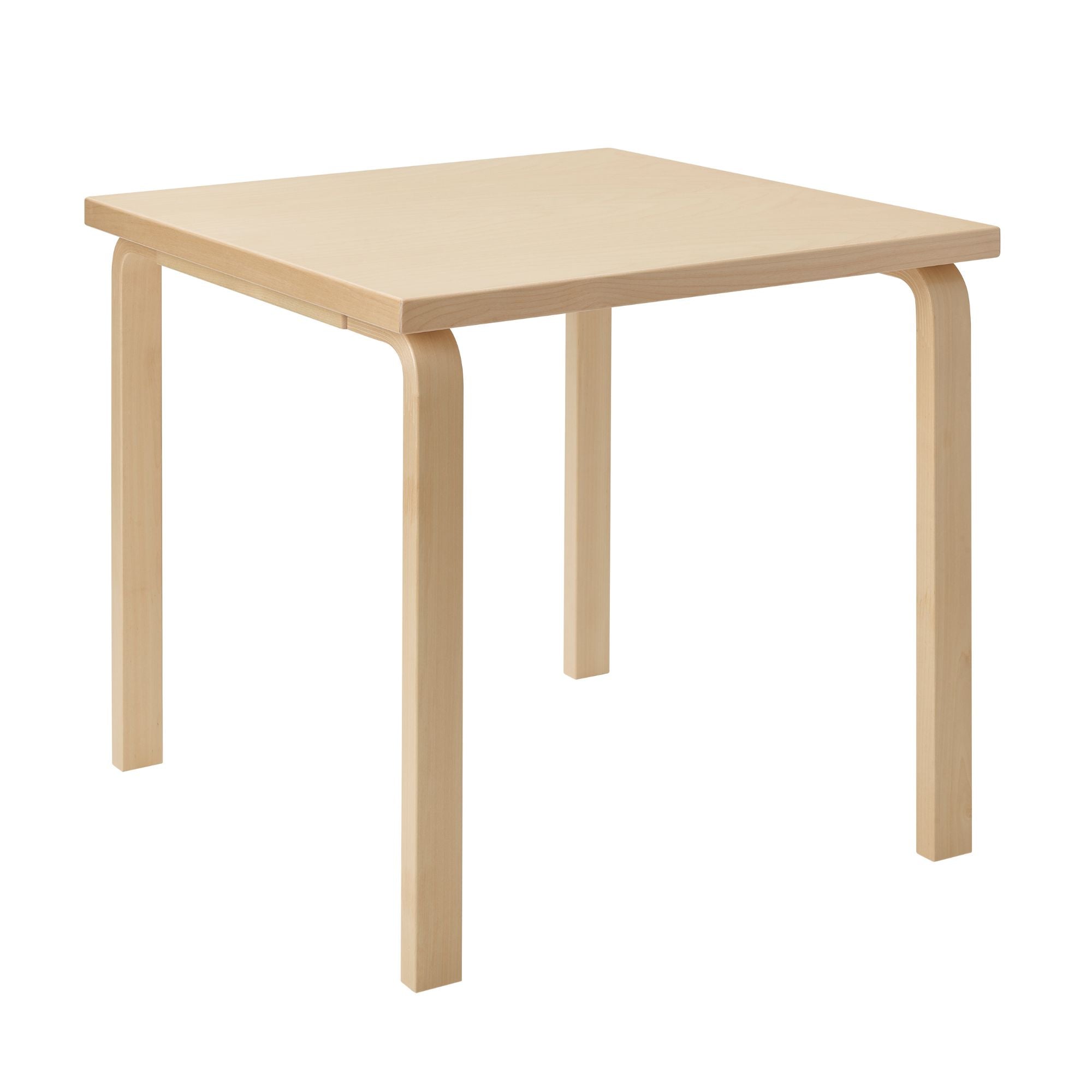 Aalto Table Square 81C, masă de dining 75x75 cm