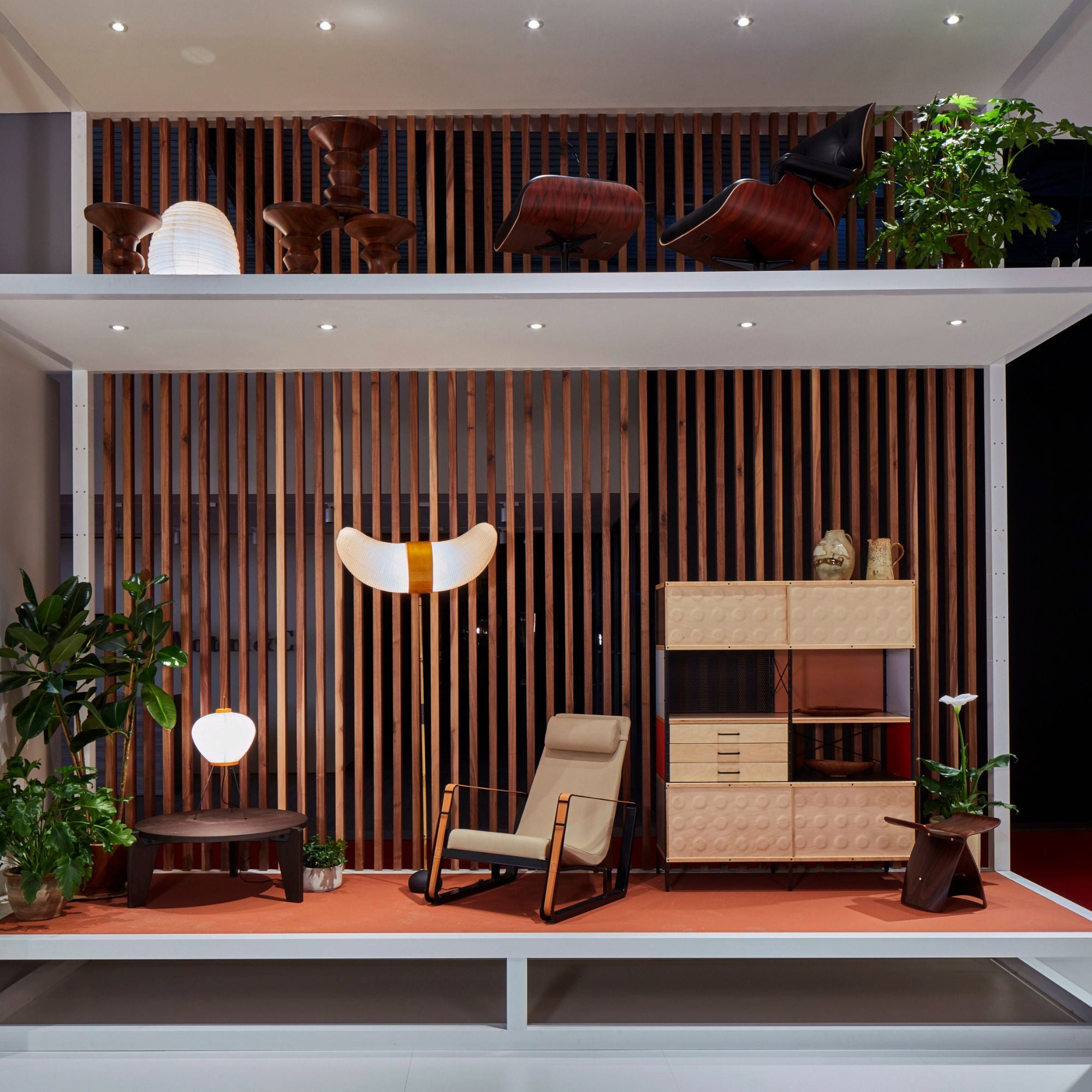 Eames Storage Unit Bookcase, bibliotecă