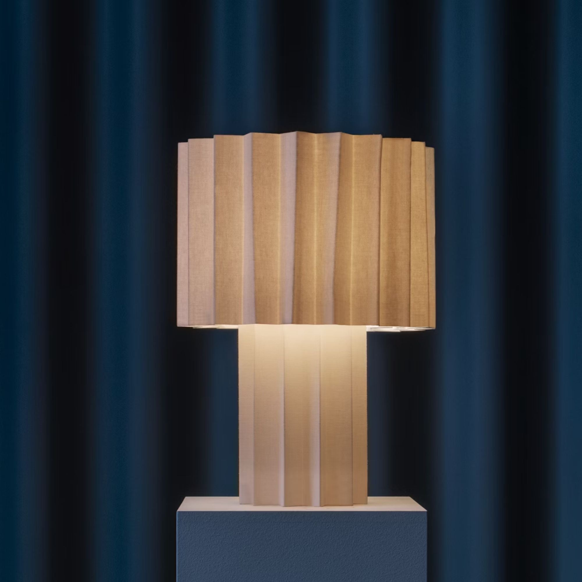 Plissé Table lamp, lampă de masă
