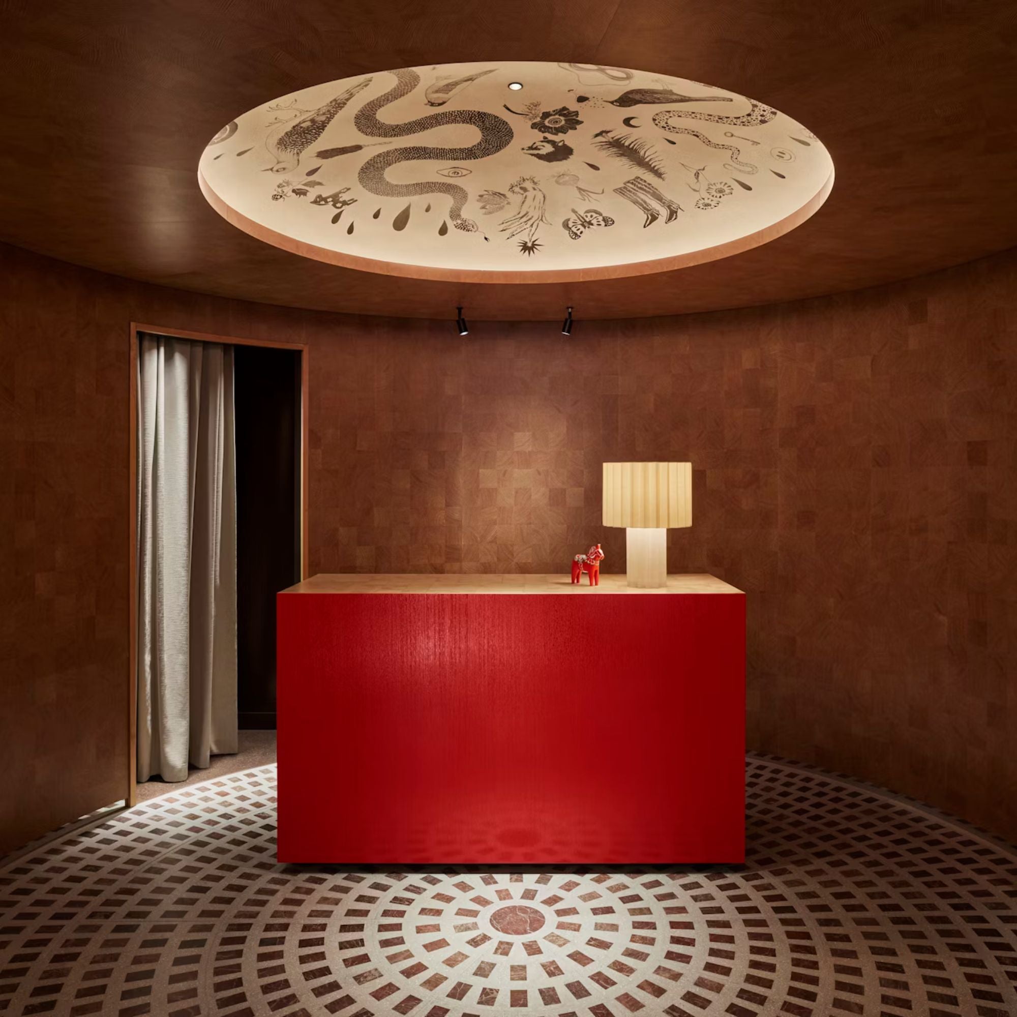 Plissé Table lamp, lampă de masă