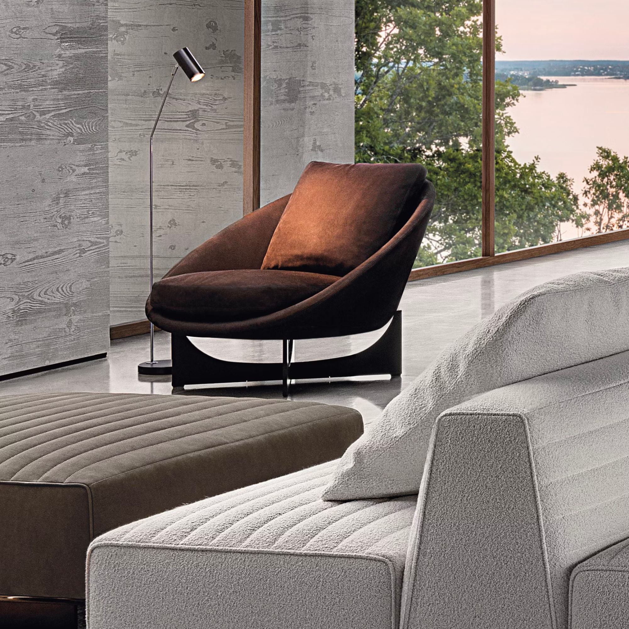 Minipoint Floor lamp, lampă de podea cu picior fix