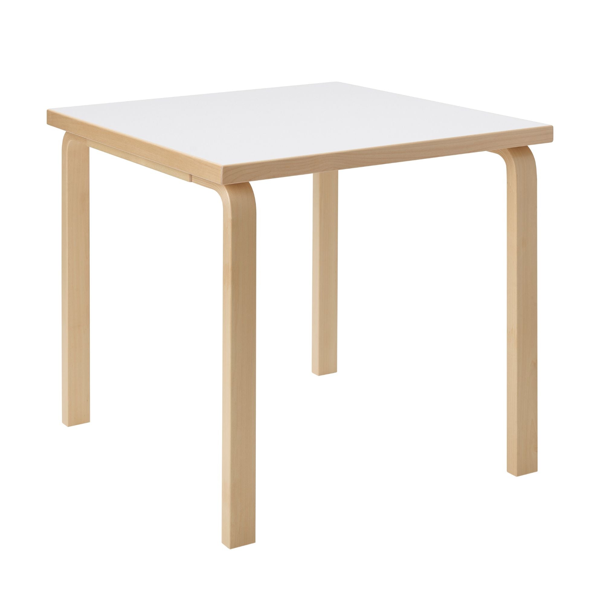 Aalto Table Square 81C, masă de dining 75x75 cm