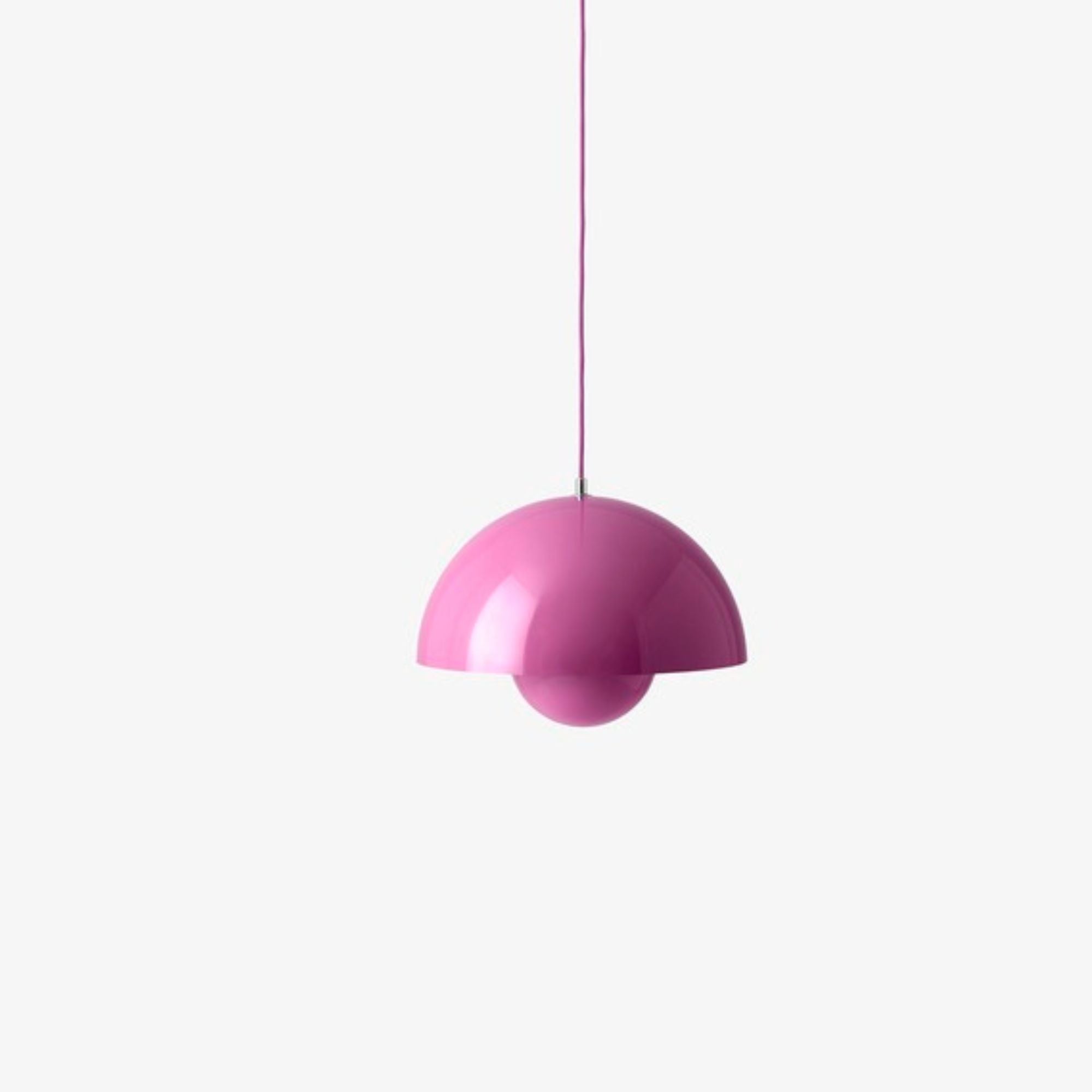 Flowerpot VP7 tangy pink, lampă suspendată medie