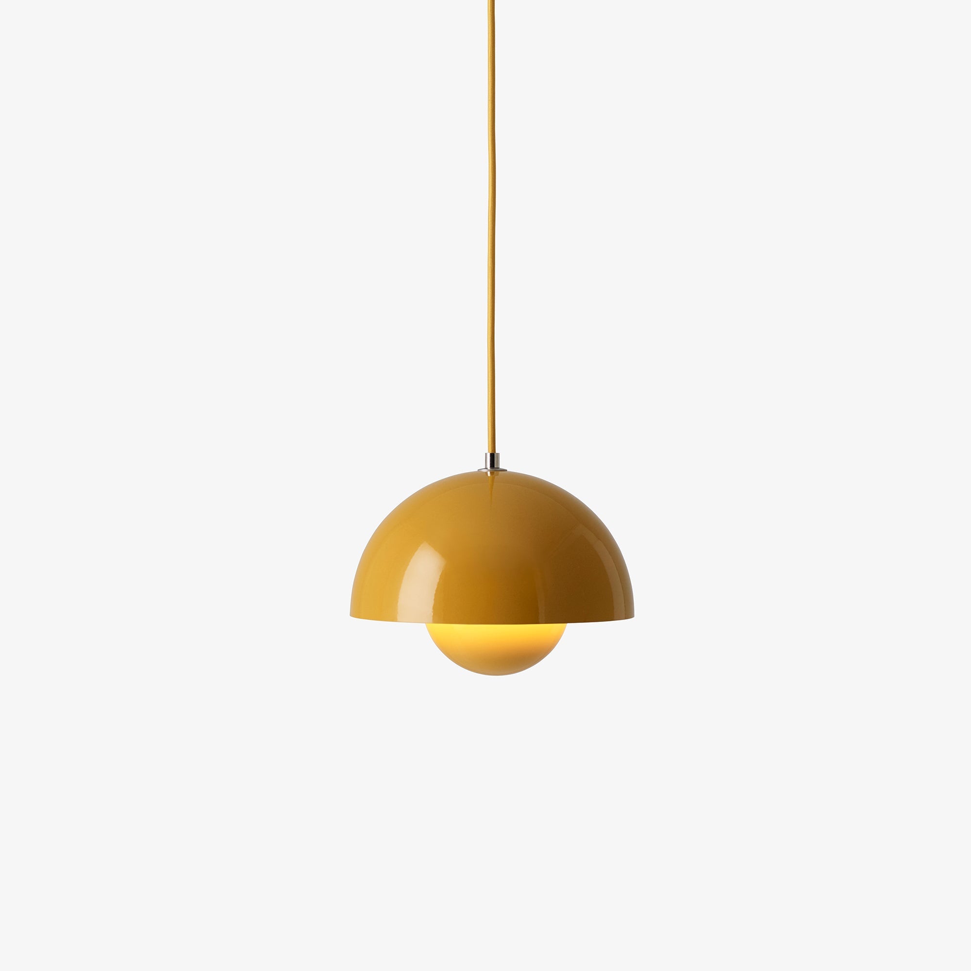 Flowerpot mustard VP1, lampă suspendată mică
