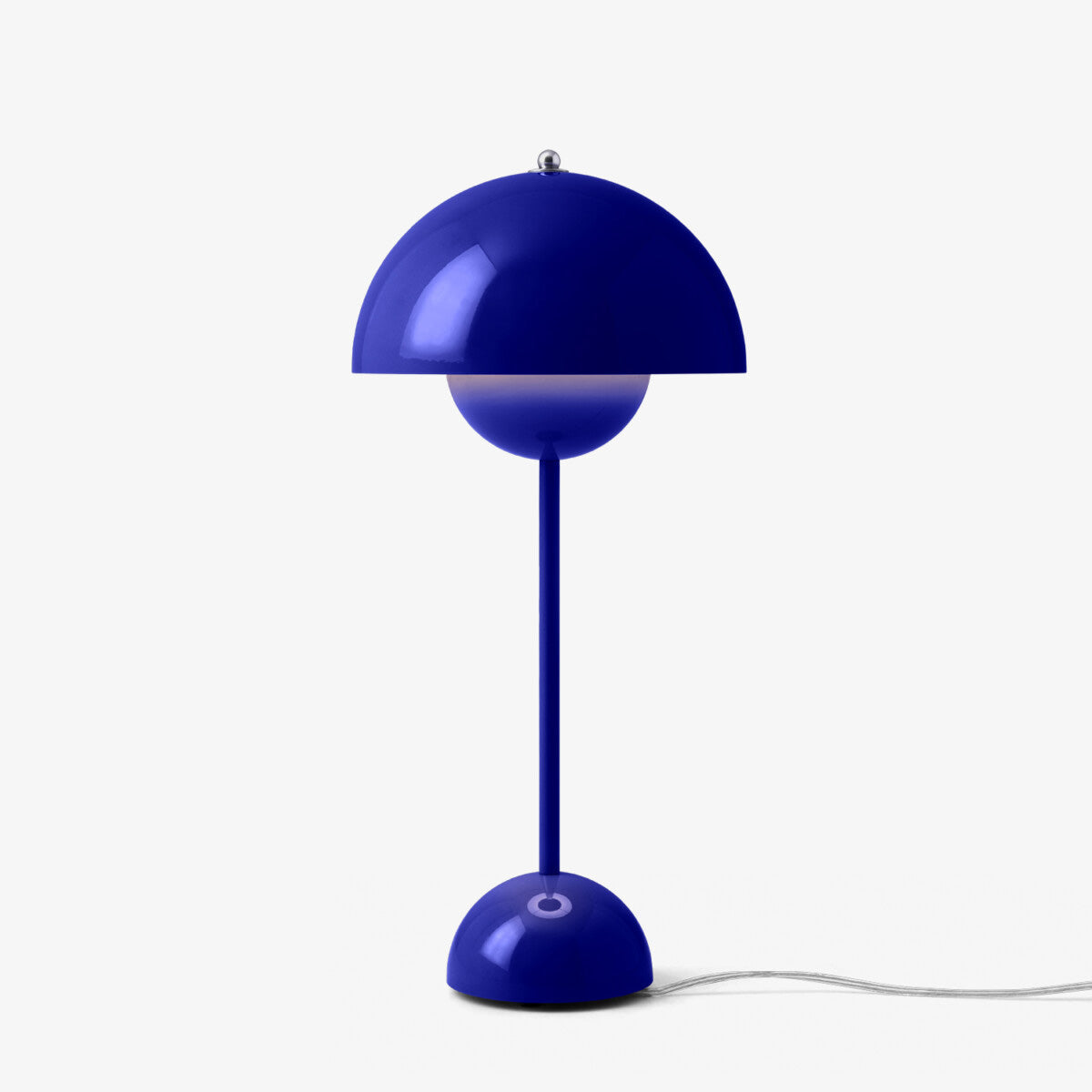 Flowerpot VP3 Cobalt blue, lampă de masă