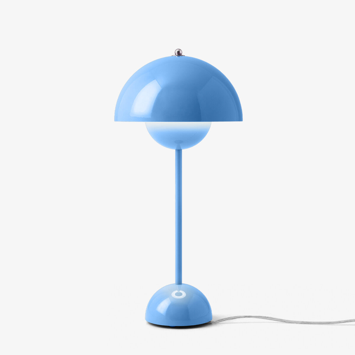 Flowerpot VP3 Swim blue, lampă de masă