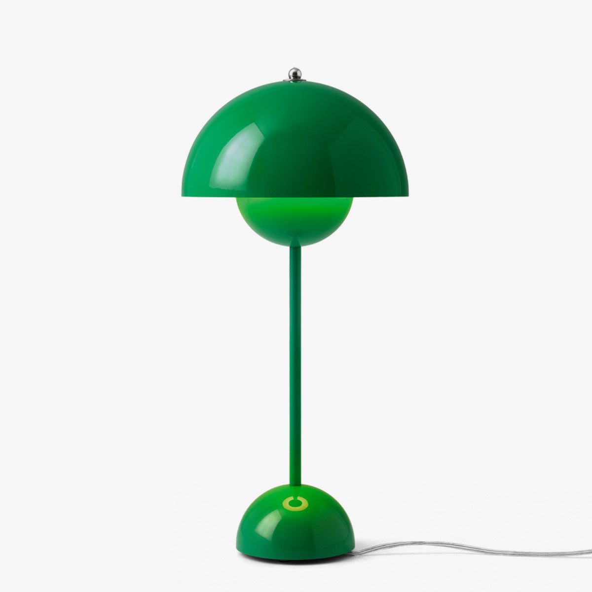 Flowerpot VP3 Signal green, lampă de masă