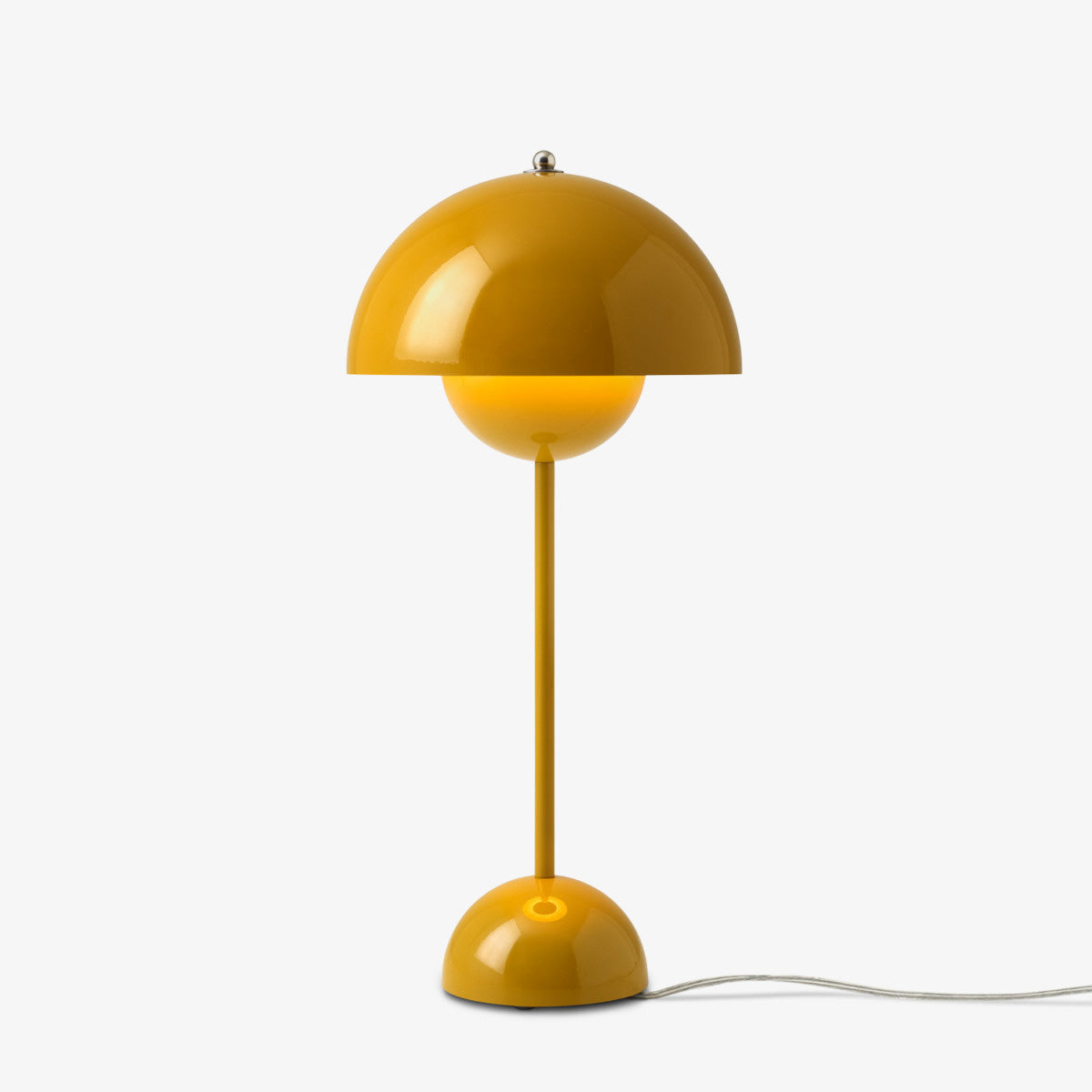 Flowerpot VP3 Mustard , lampă de masă