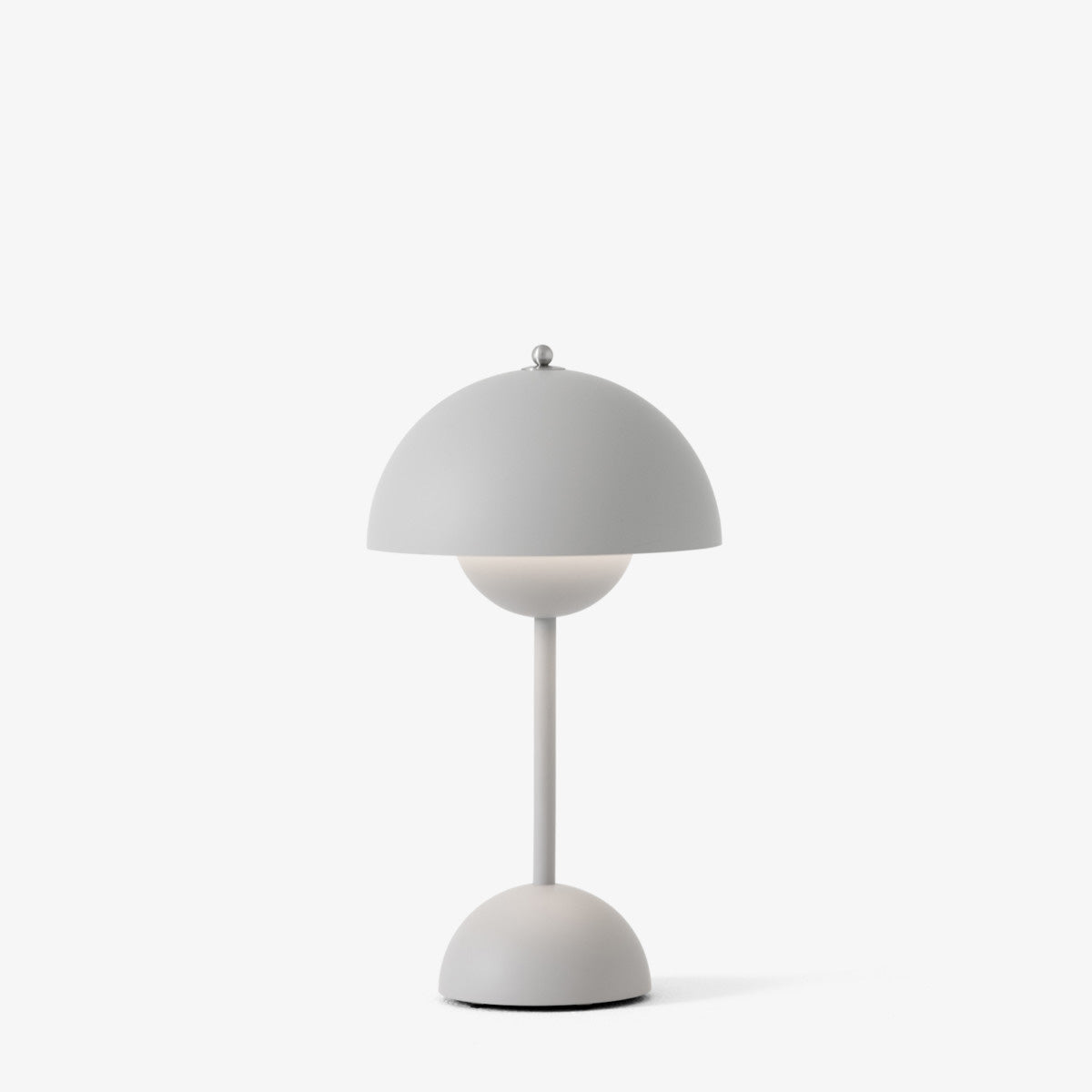 Flowerpot VP9 Matt Light Grey, lampă portabilă