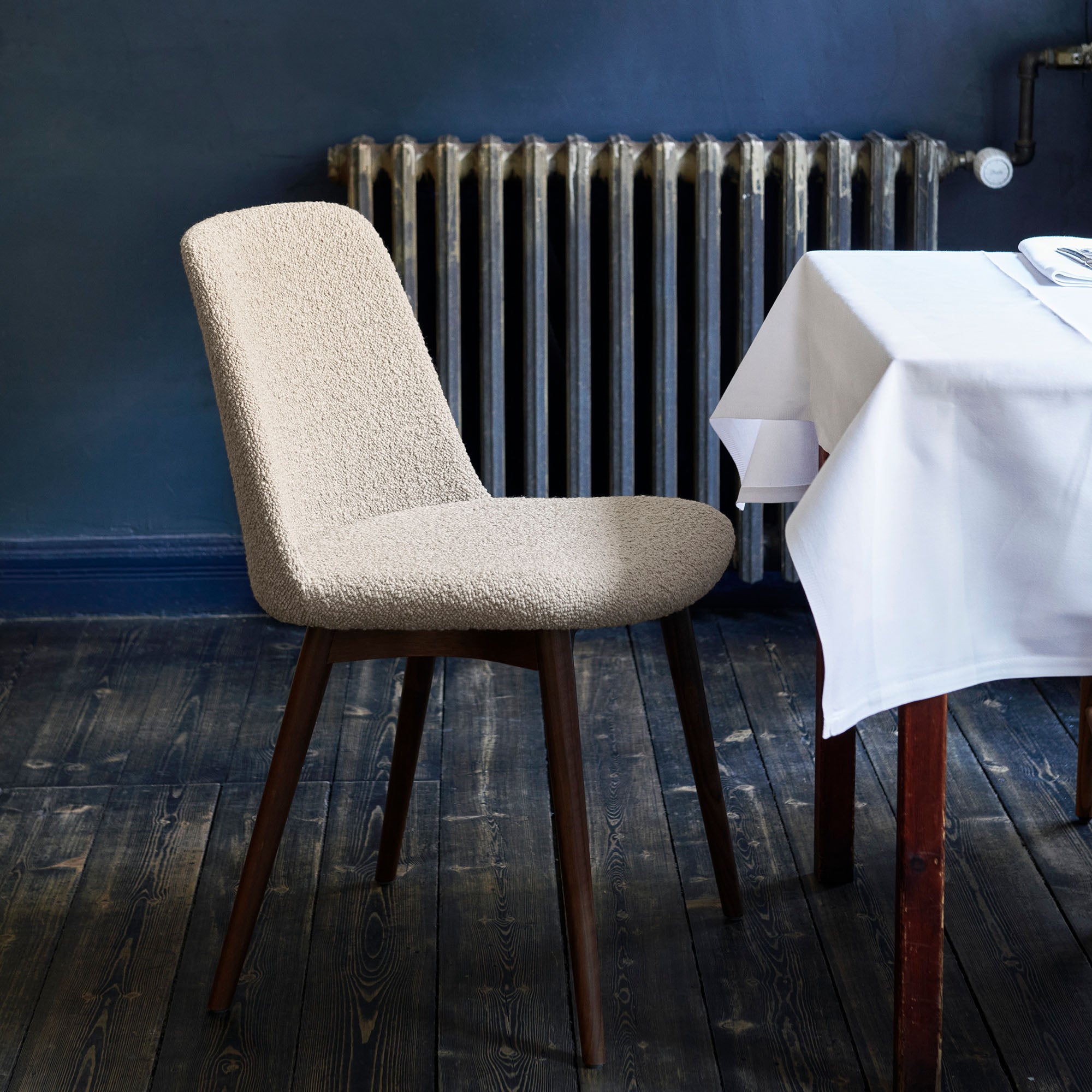 Rely HW73, scaun de dining tapițat
