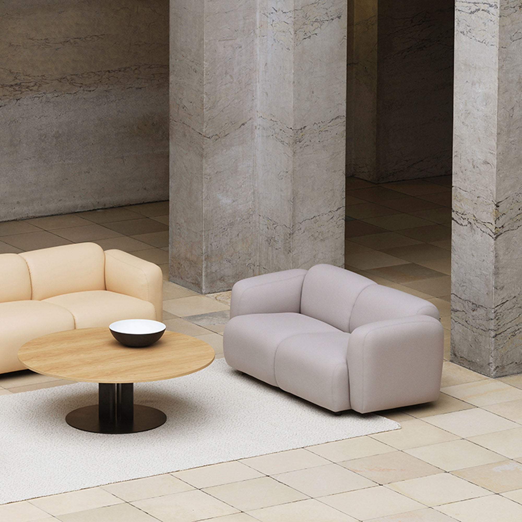 Swell, canapea modulară de două locuri