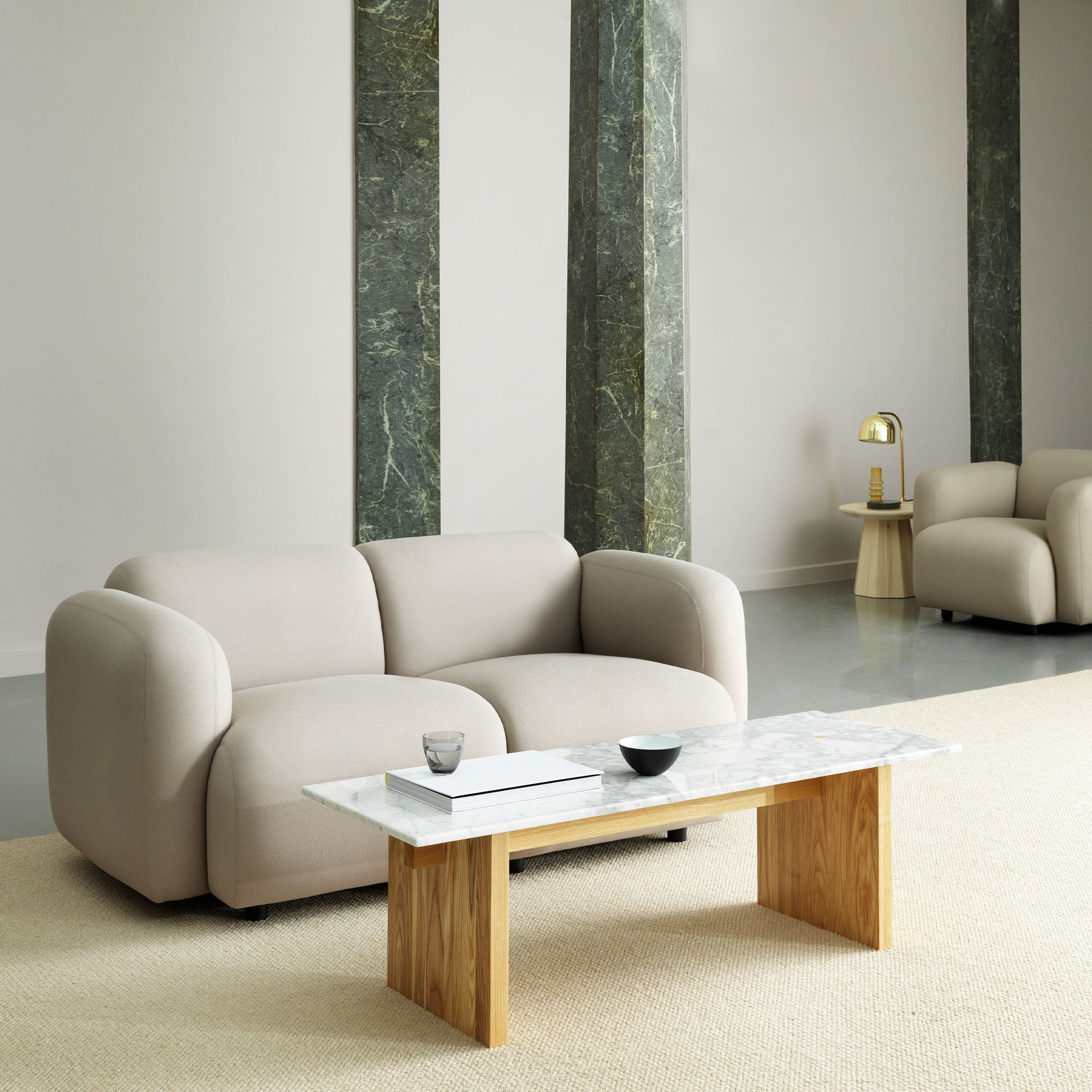 Swell, canapea modulară de două locuri