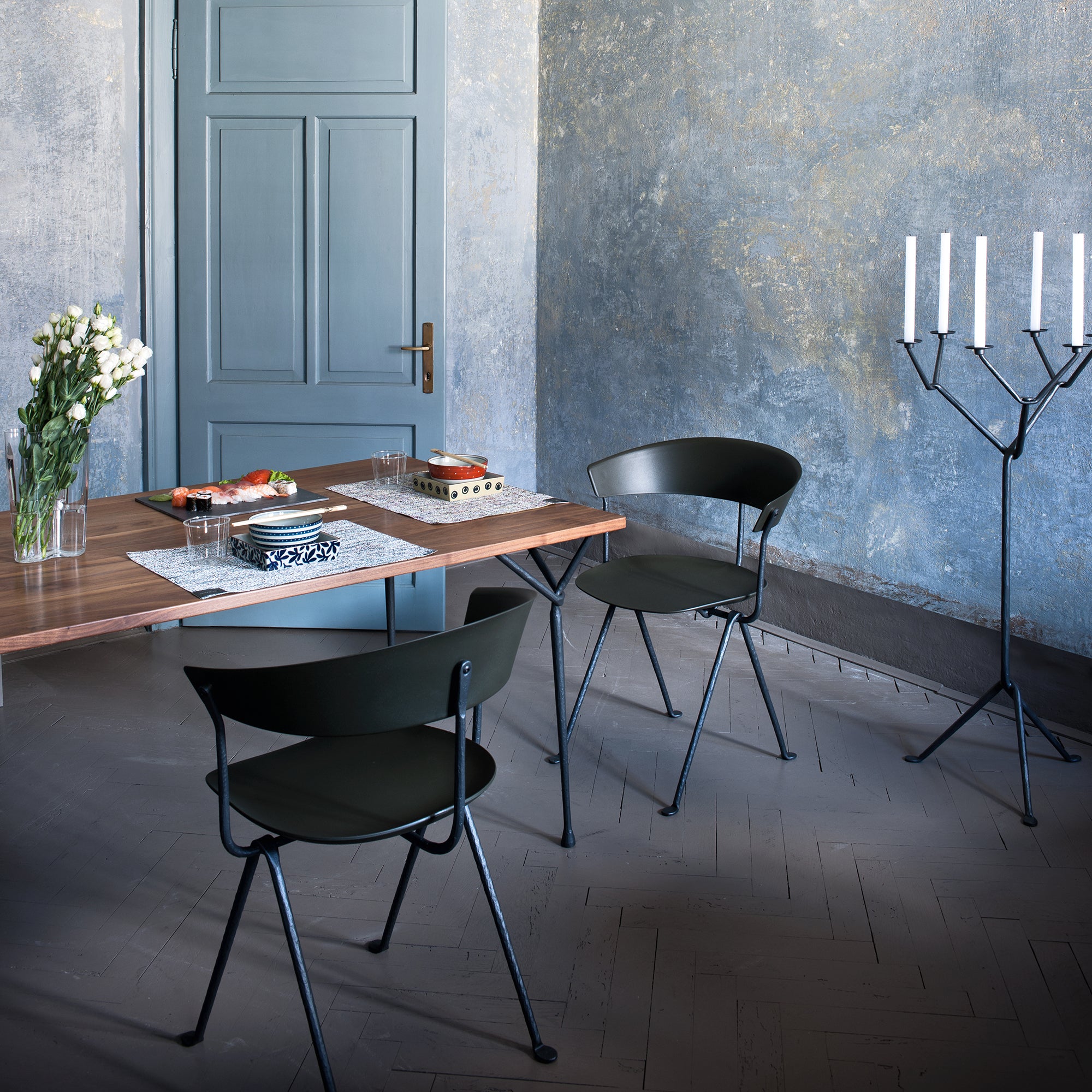 Officina Plastic Chair, scaun din plastic