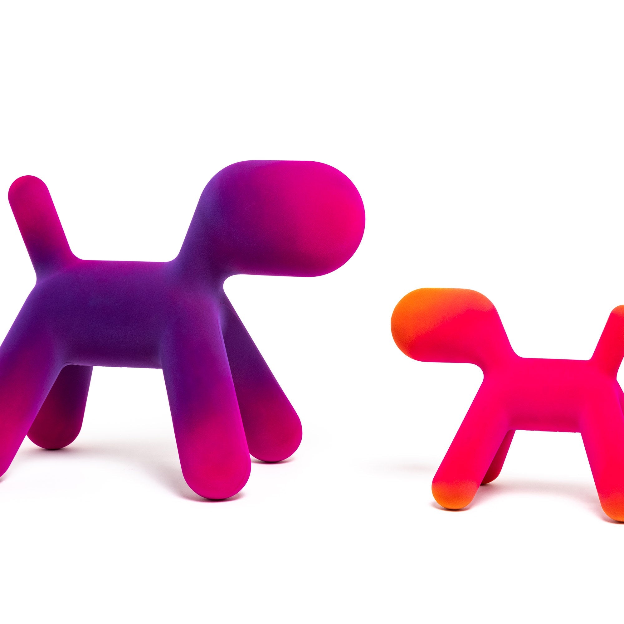 Puppy Velvet L scăunel Violet fuchsia