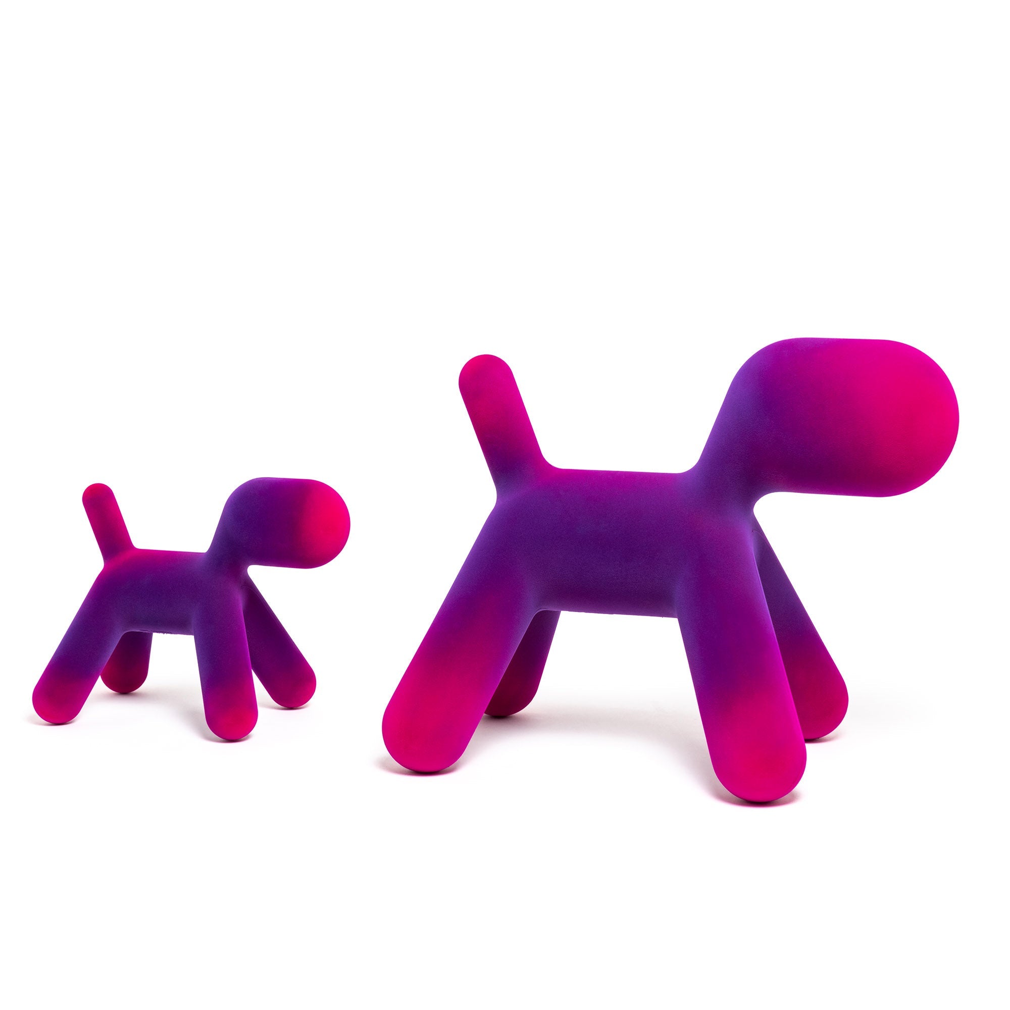 Puppy Velvet L scăunel Violet fuchsia