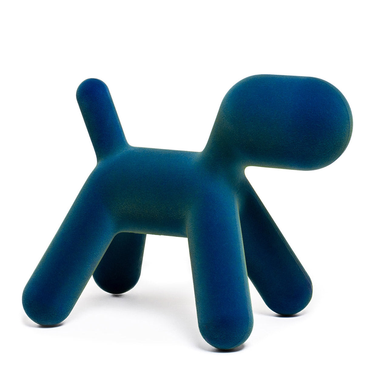 Puppy Velvet L scăunel Blue iridescent