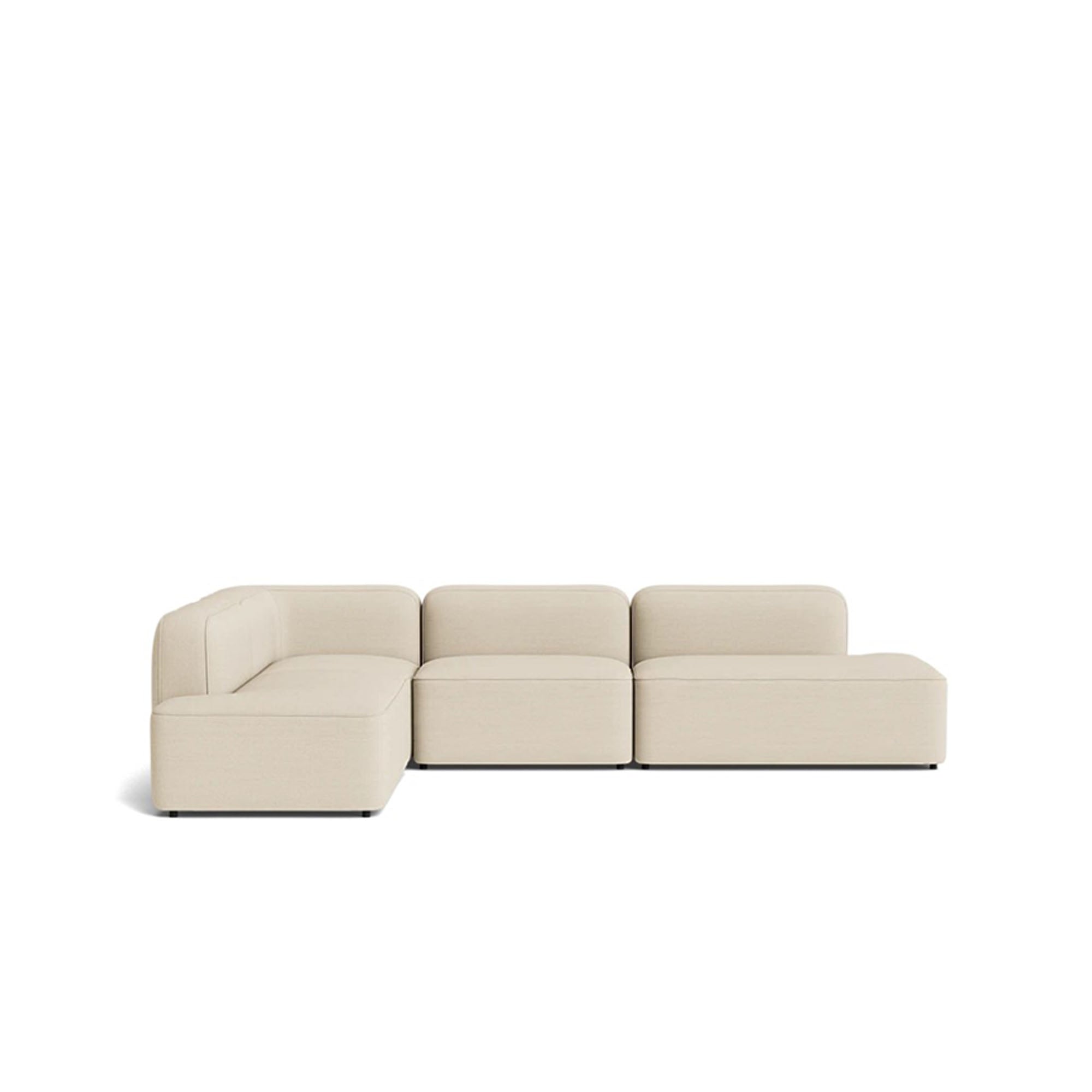 Rope, canapea modulară de 3 locuri cu colțar