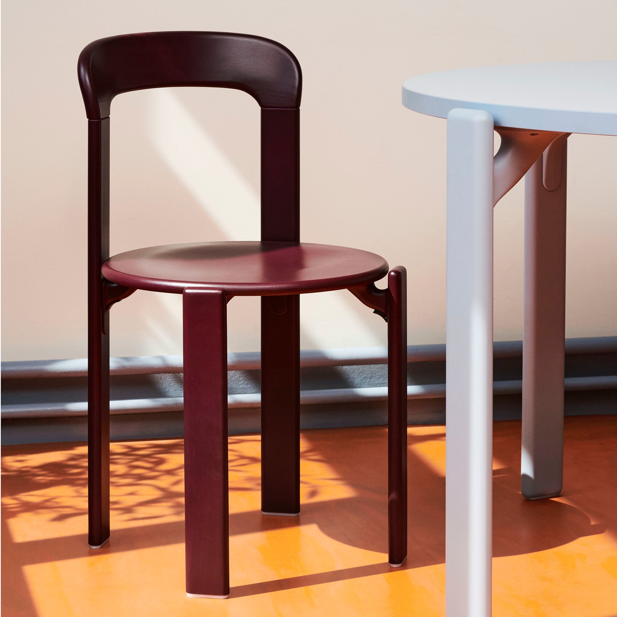 Rey Chair grape red, scaun