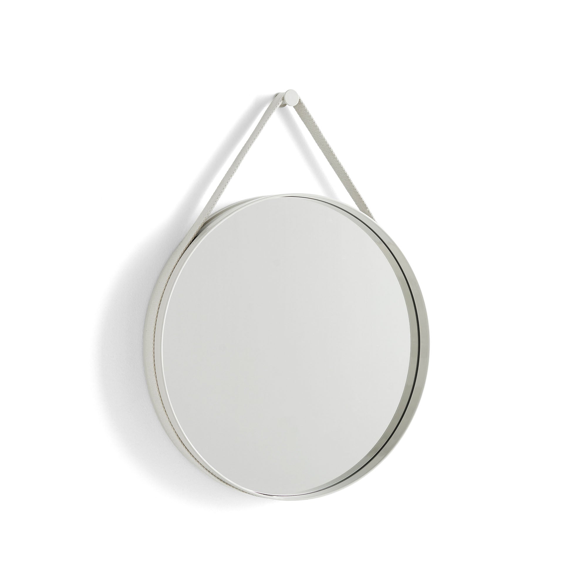 Strap Mirror, oglindă de perete Ø50 cm
