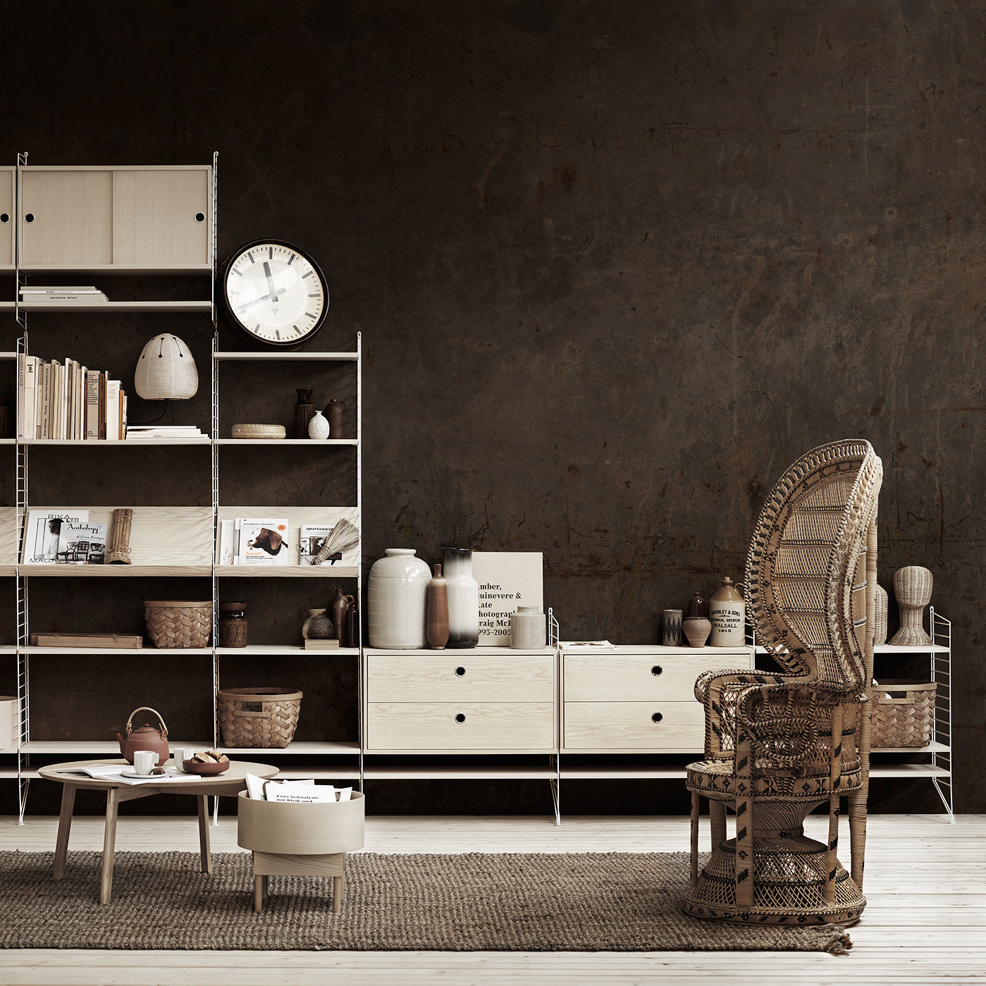 Poliță String 78x30 cm