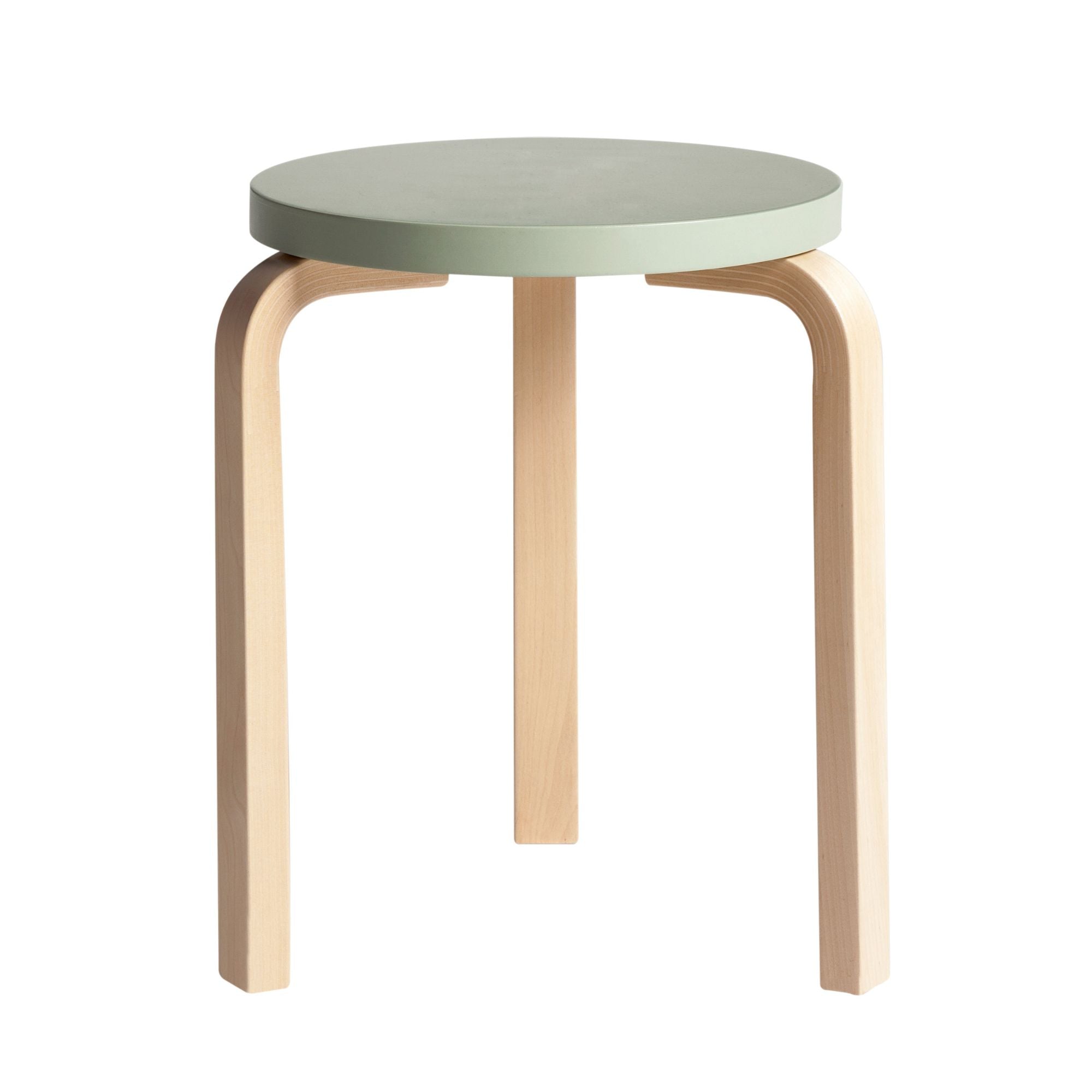 Stool 60 picioare din mesteacăn lăcuite transparent