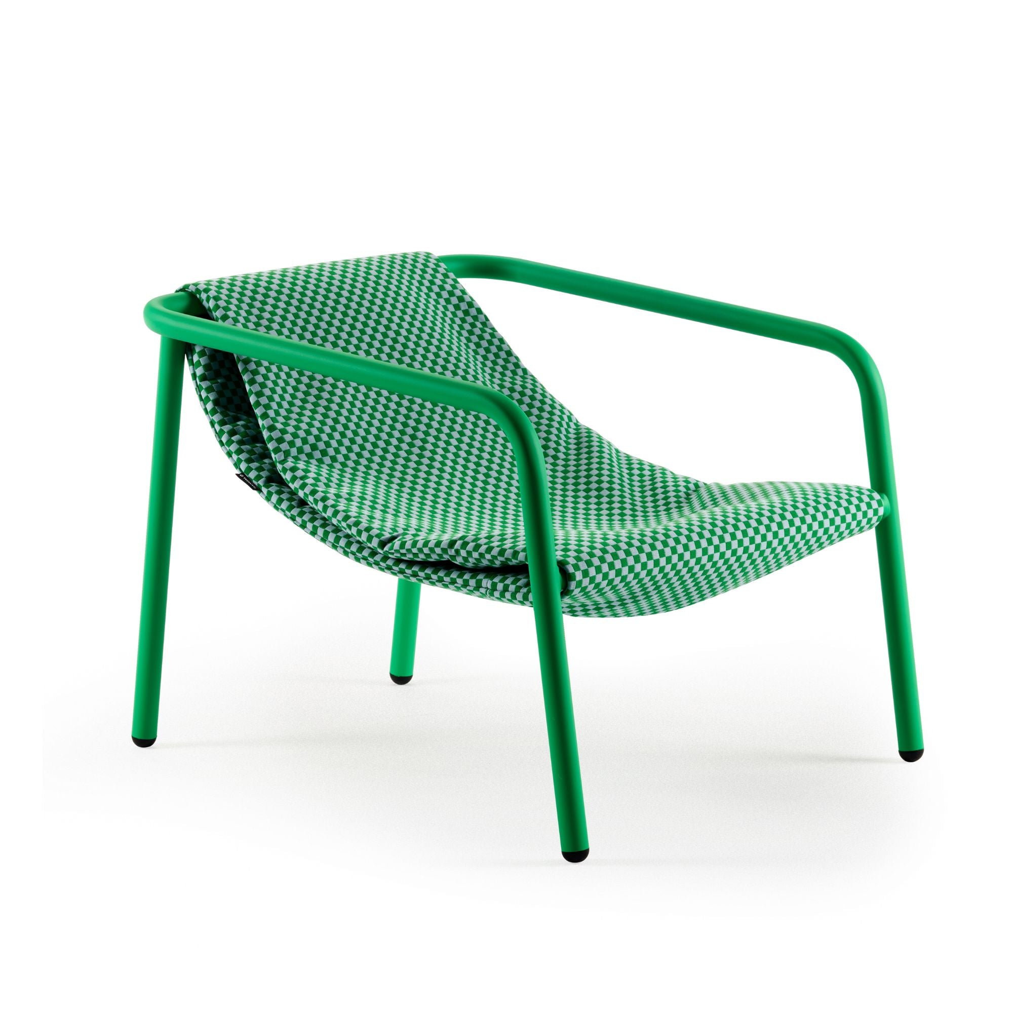 Elle Mini Checker, fotoliu tapițat