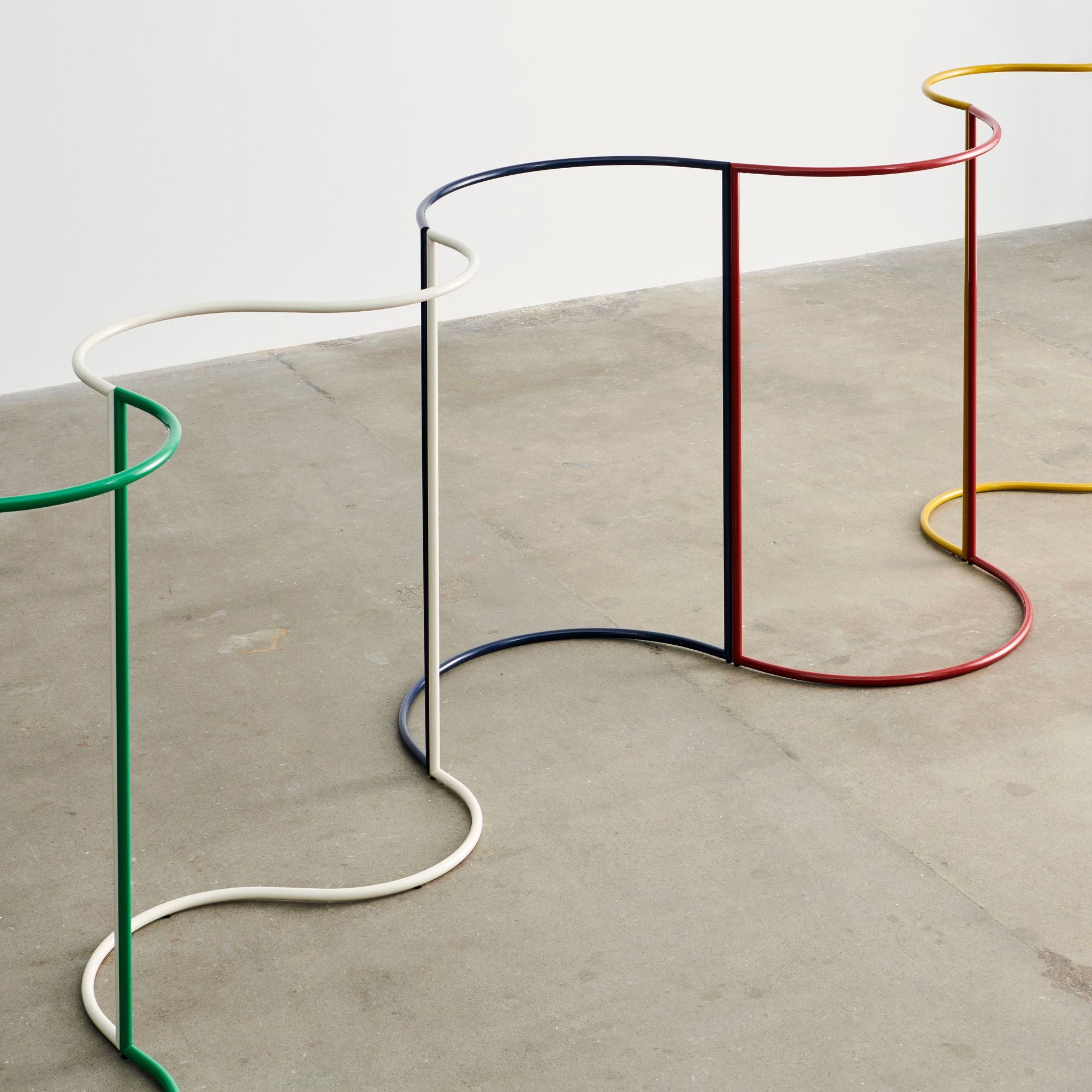 Colour rack S shape, cuier