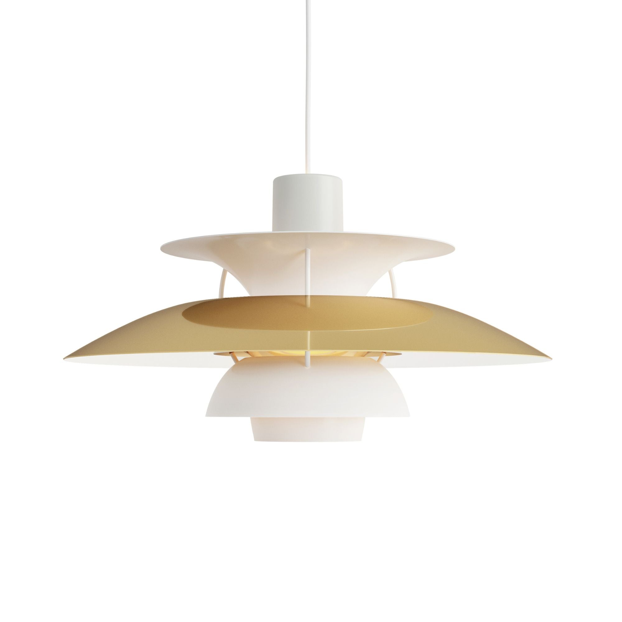 PH 5 Pendant Brass, lampă suspendată