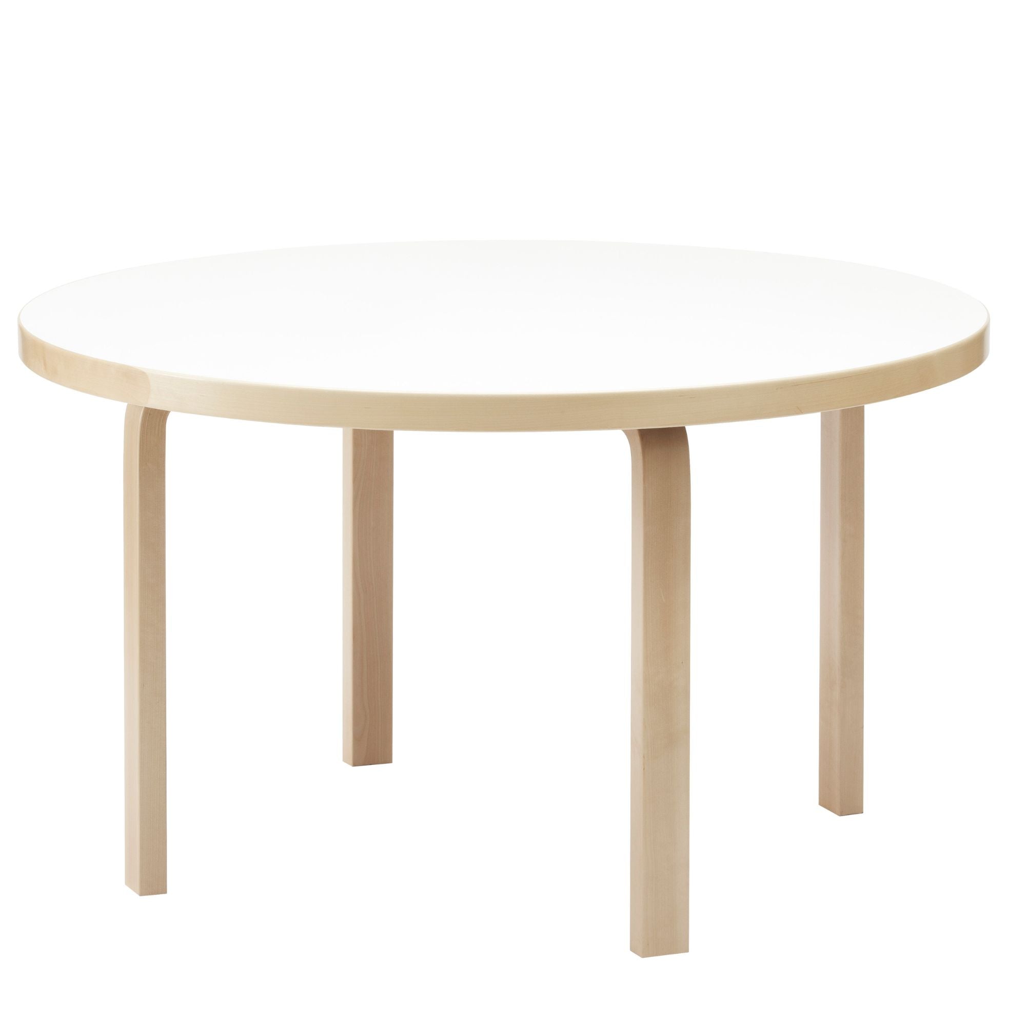 Aalto Table Round 91, masă de dining Ø125