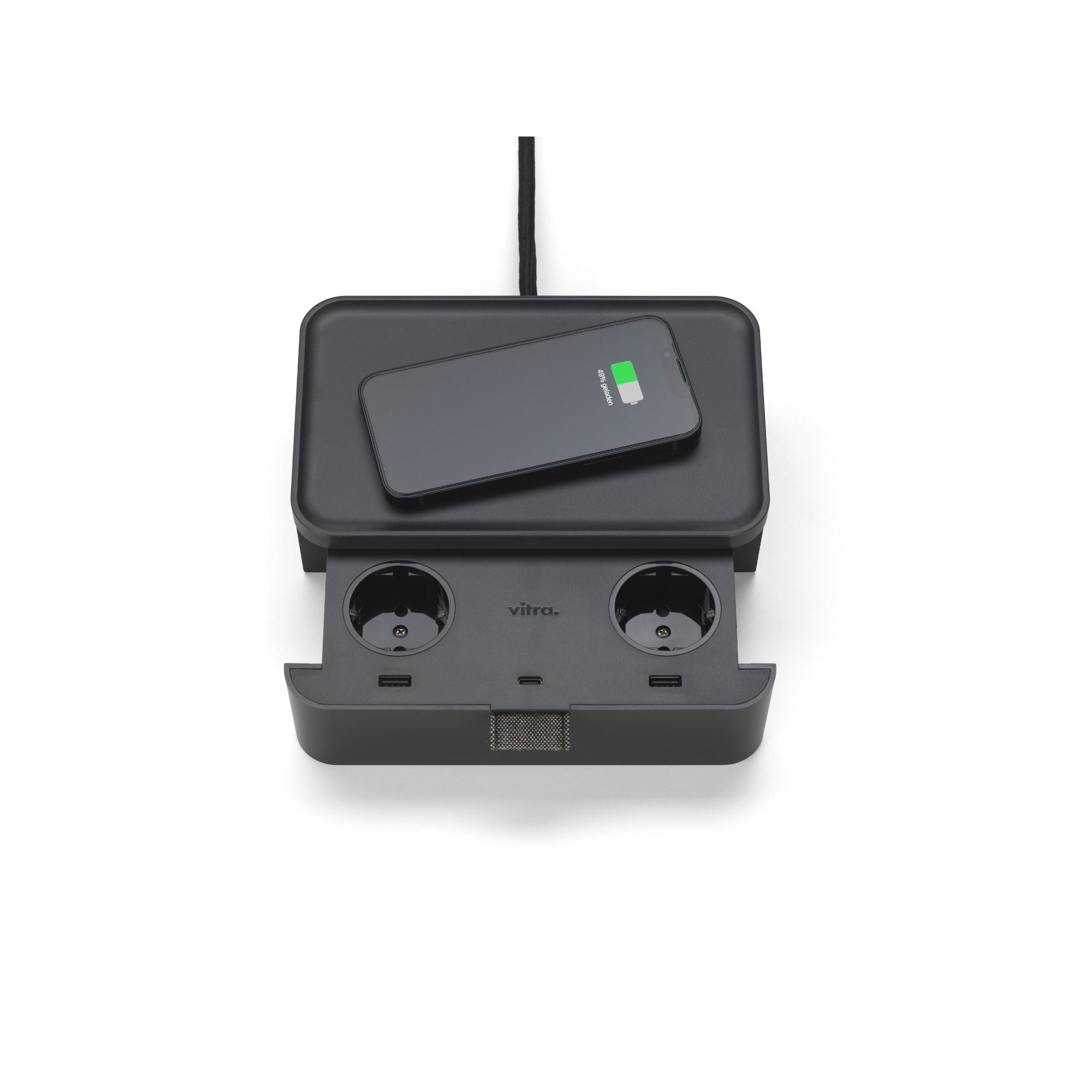 Ampi sistem de alimentare wireless, prize electrice și USB