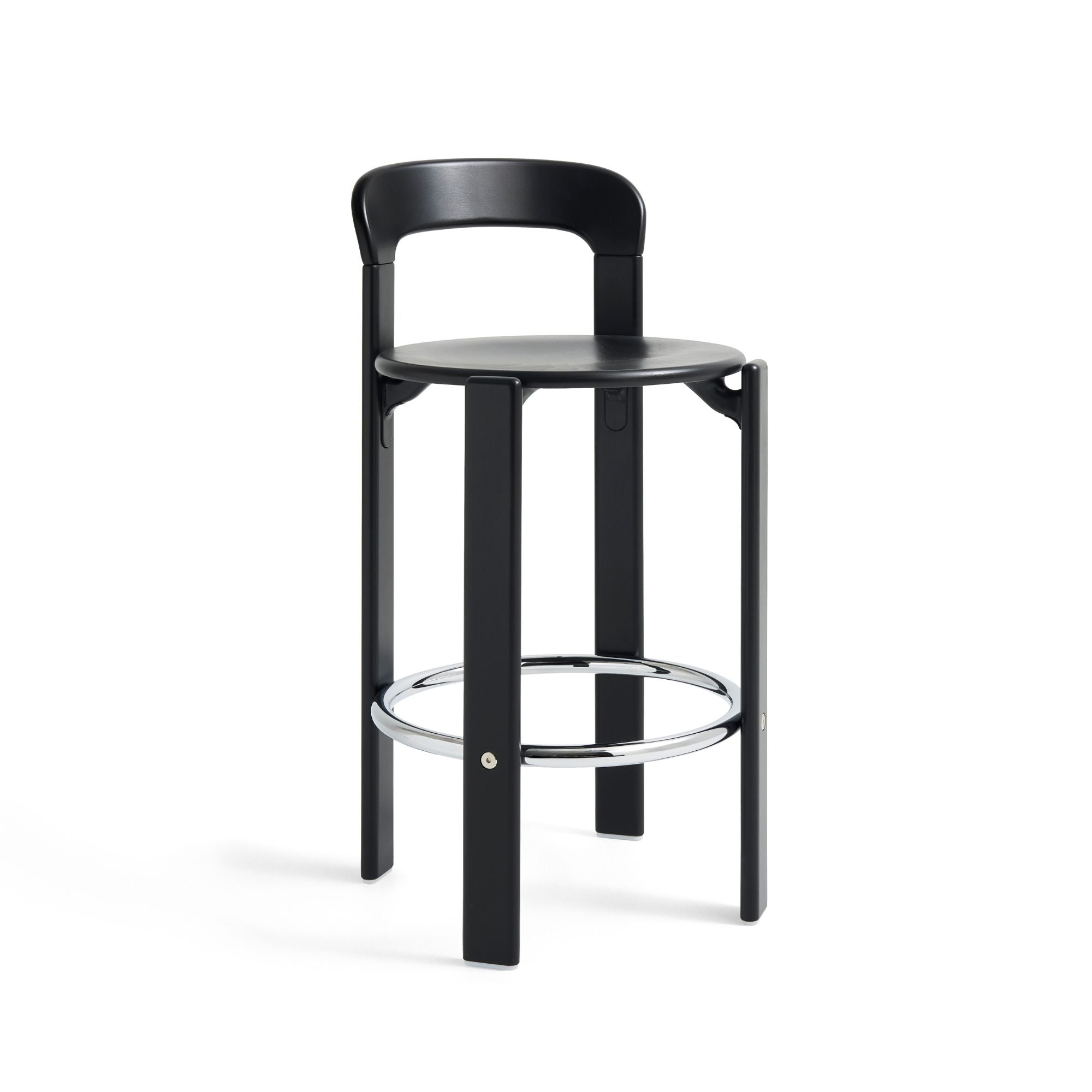 Rey Bar Stool Chair, scaun de bar, versiunea joasă