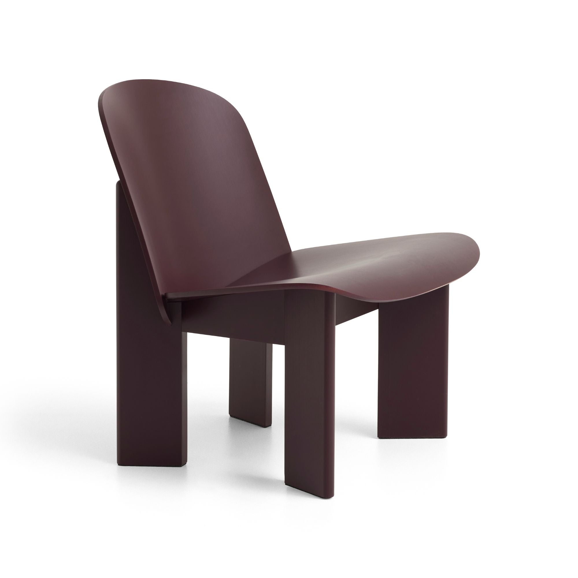 Chisel Lounge Chair Bordeaux, fotoliu