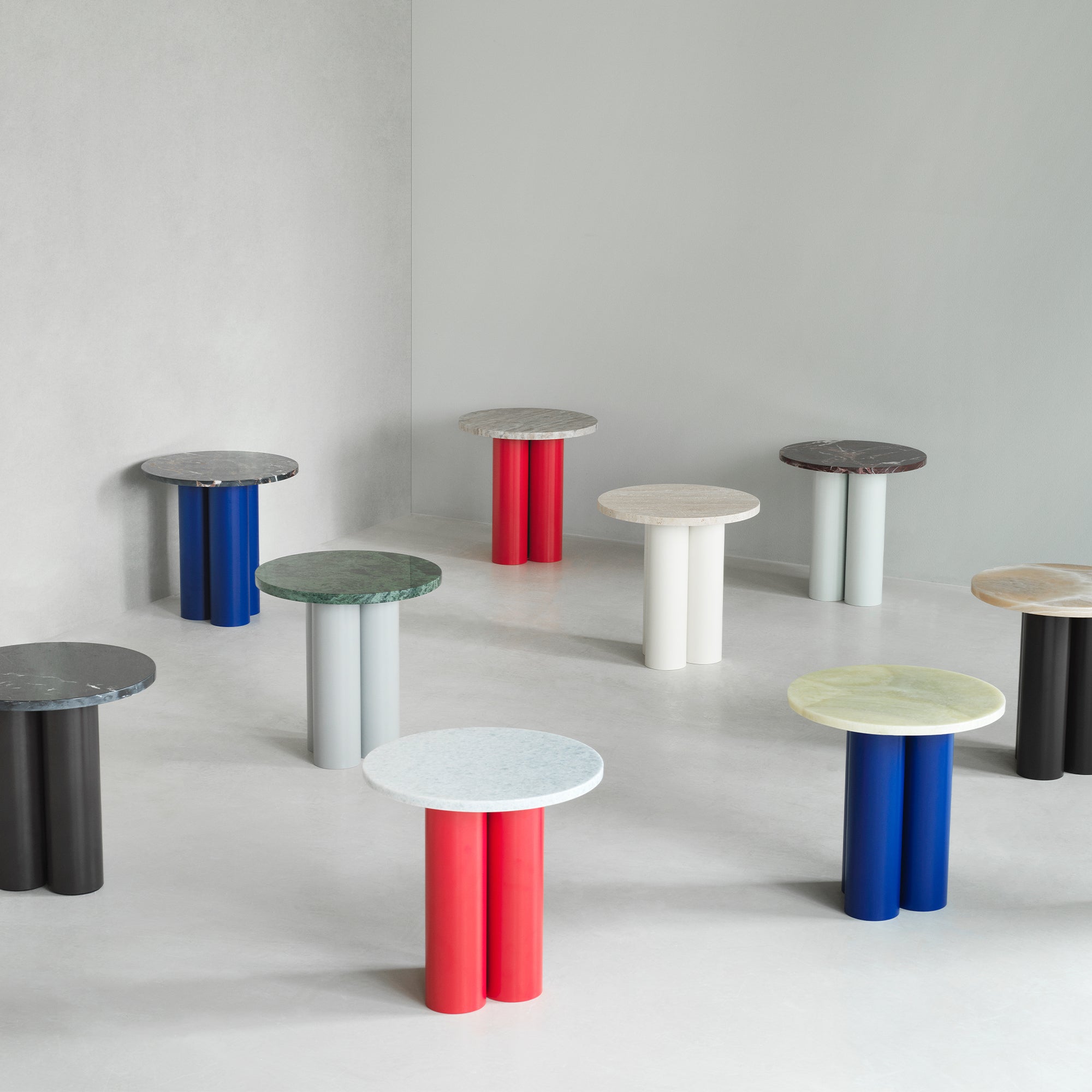 Dit Table Bright red, măsuță