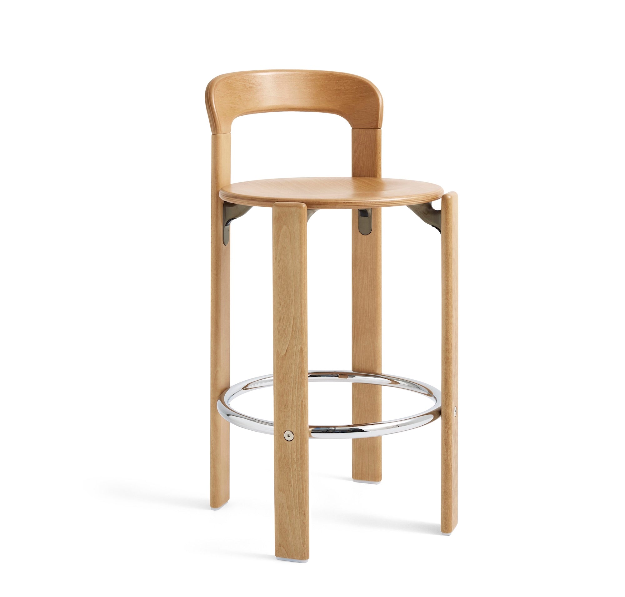 Rey Bar Stool Chair, scaun de bar, versiunea joasă