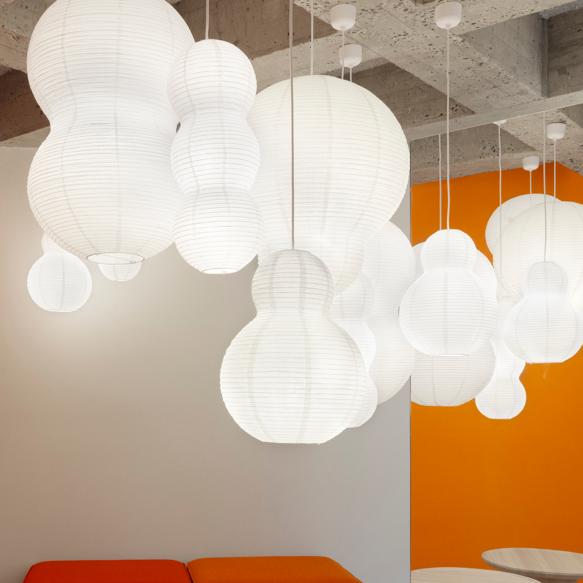 Puff Lamp Bubble, lampă suspendată mică