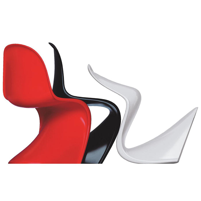 Panton Chair Red scaun din plastic