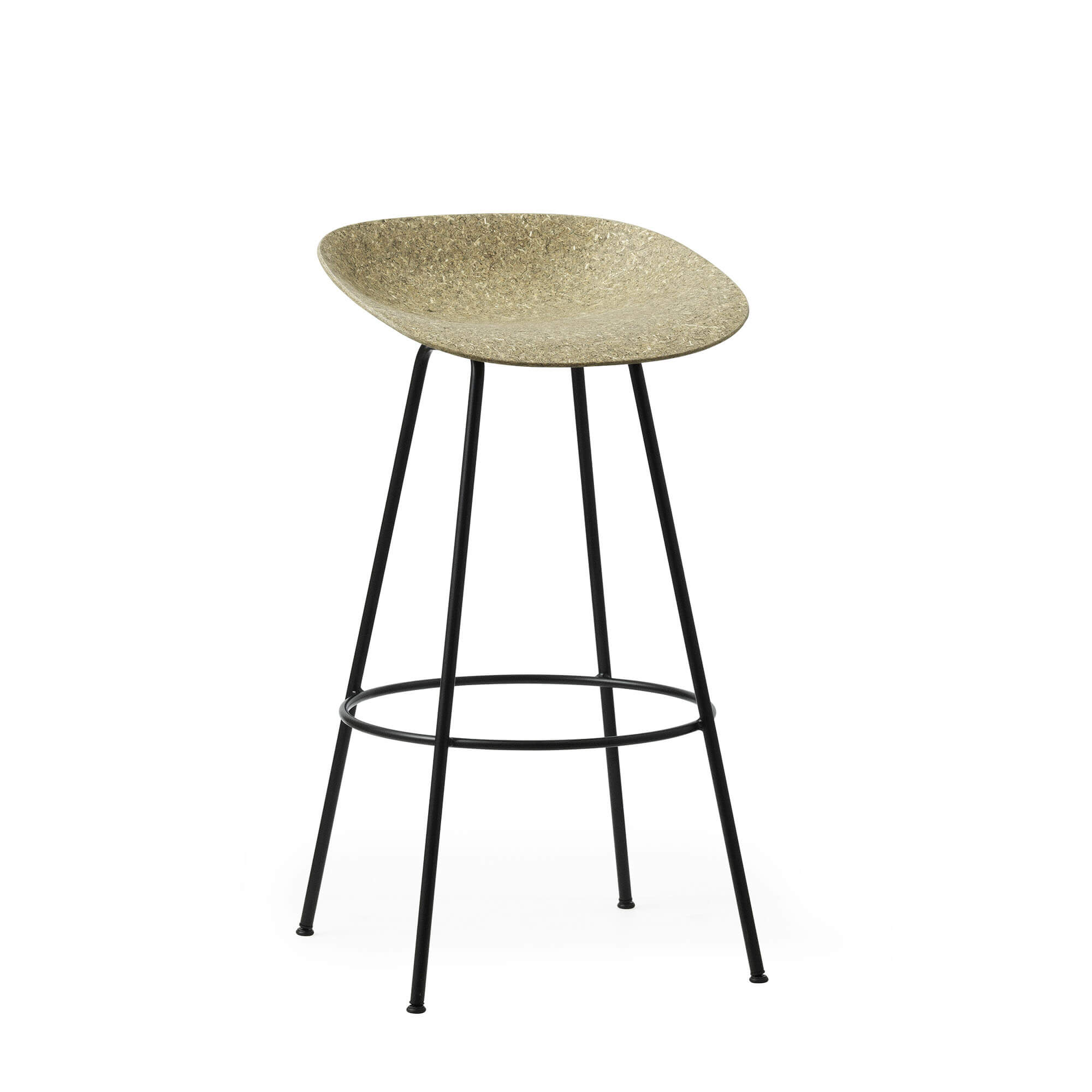 Mat bar stool, scaun de bar 75 cm