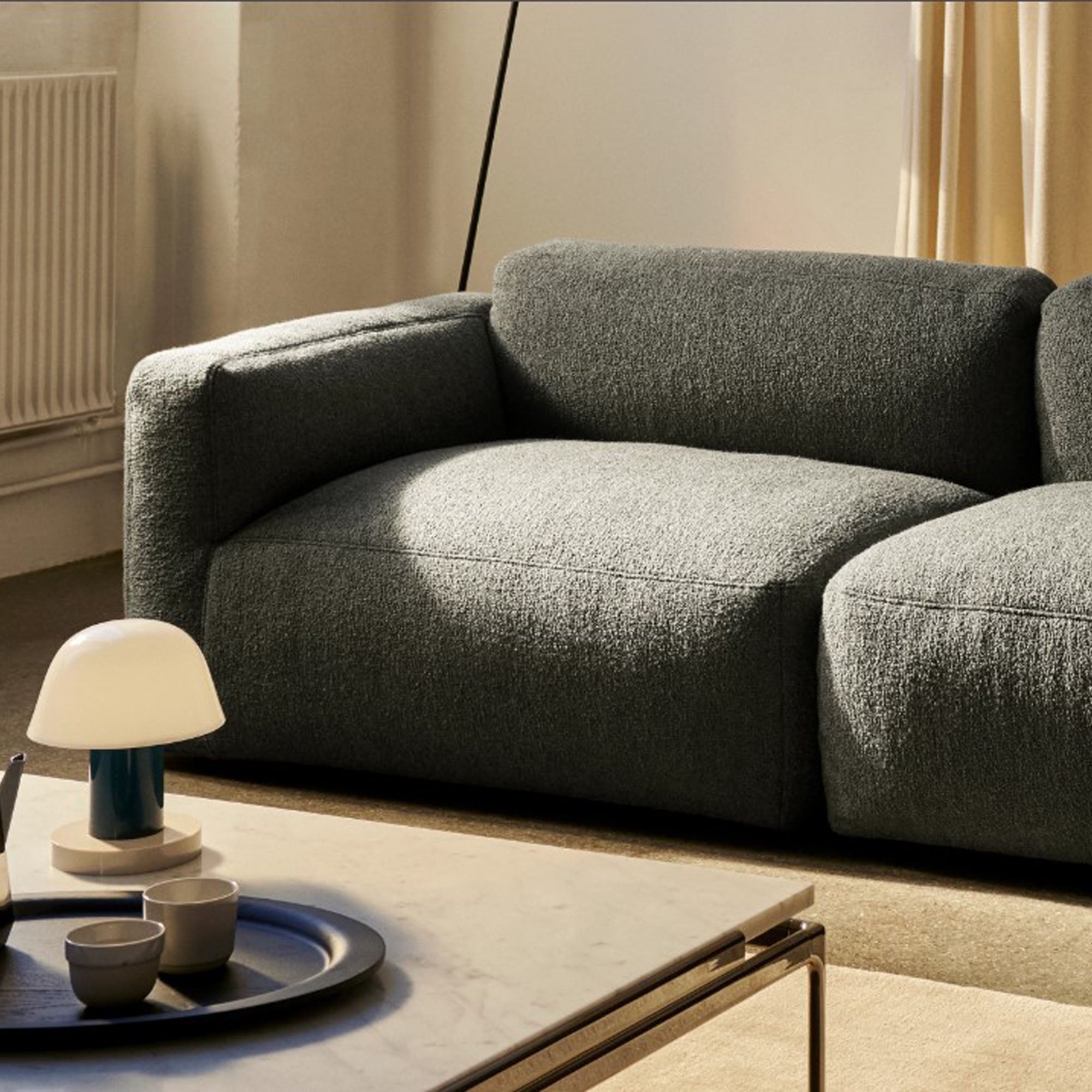 Develius Mellow, canapea modulară de două locuri