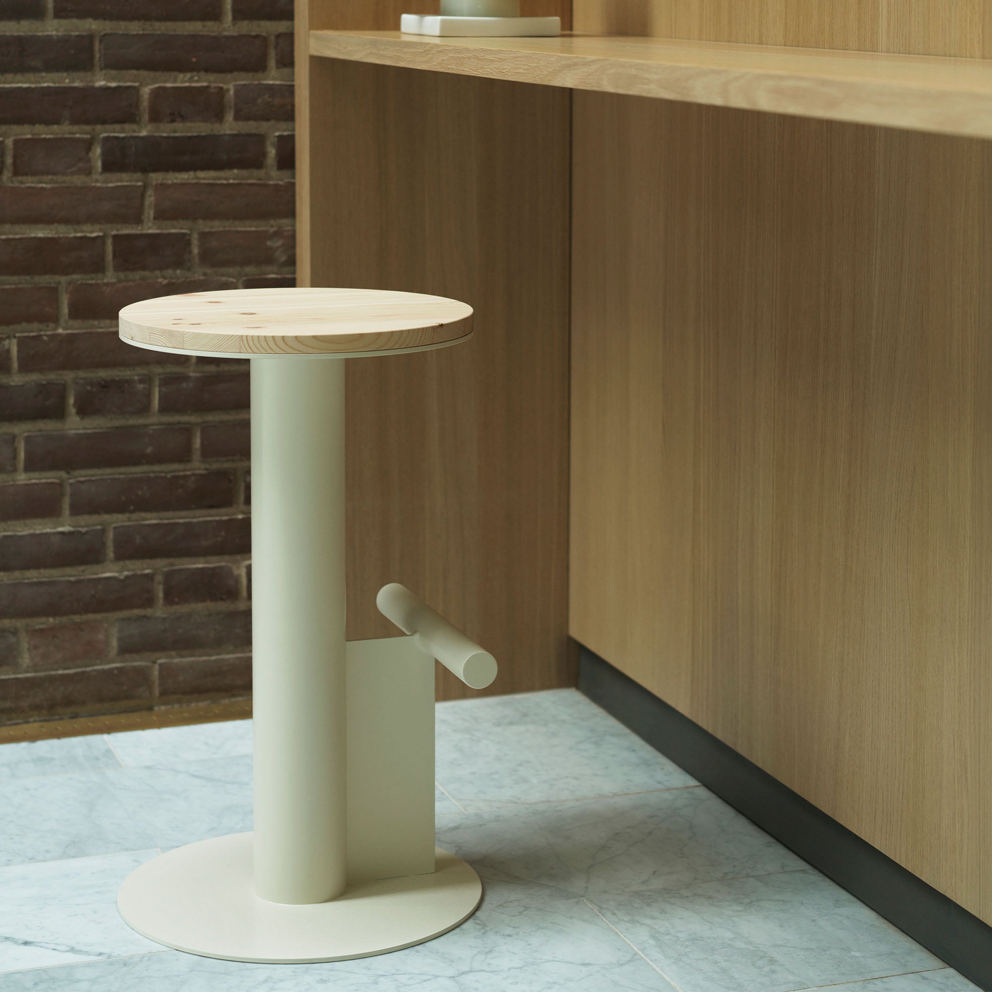 Pole bar stool, scaun de bar 65 cm