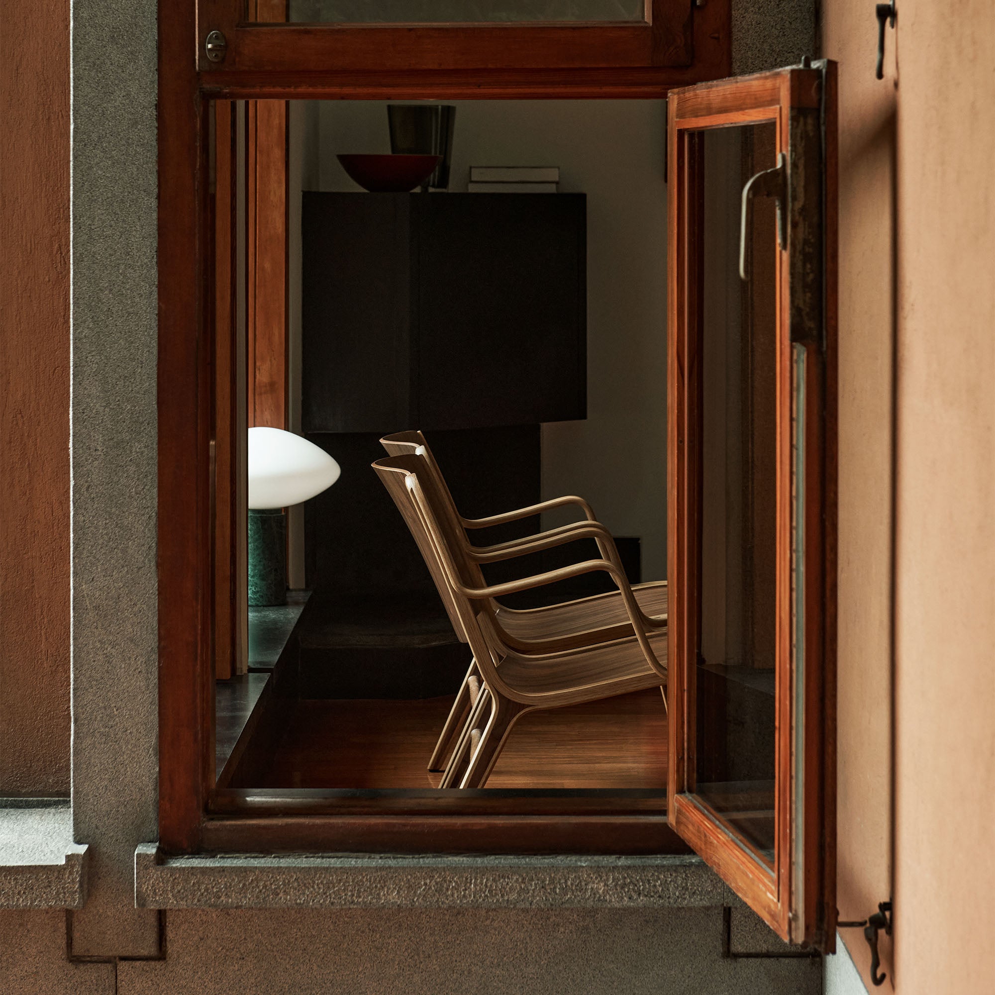 AX HM11 fotoliu din lemn