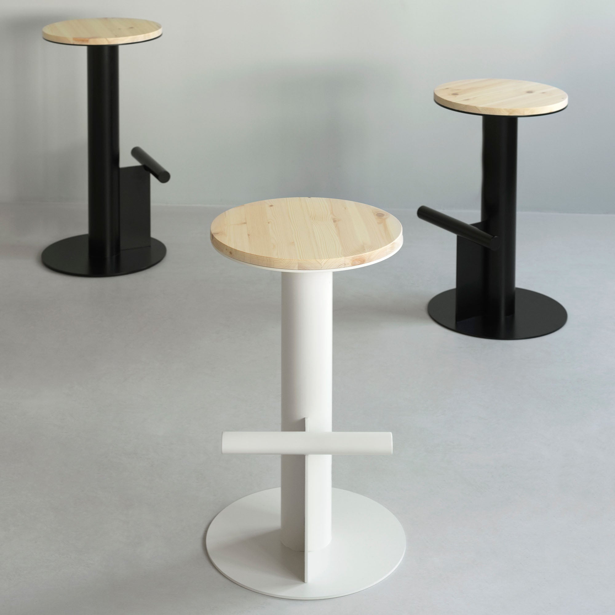 Pole bar stool, scaun de bar 65 cm