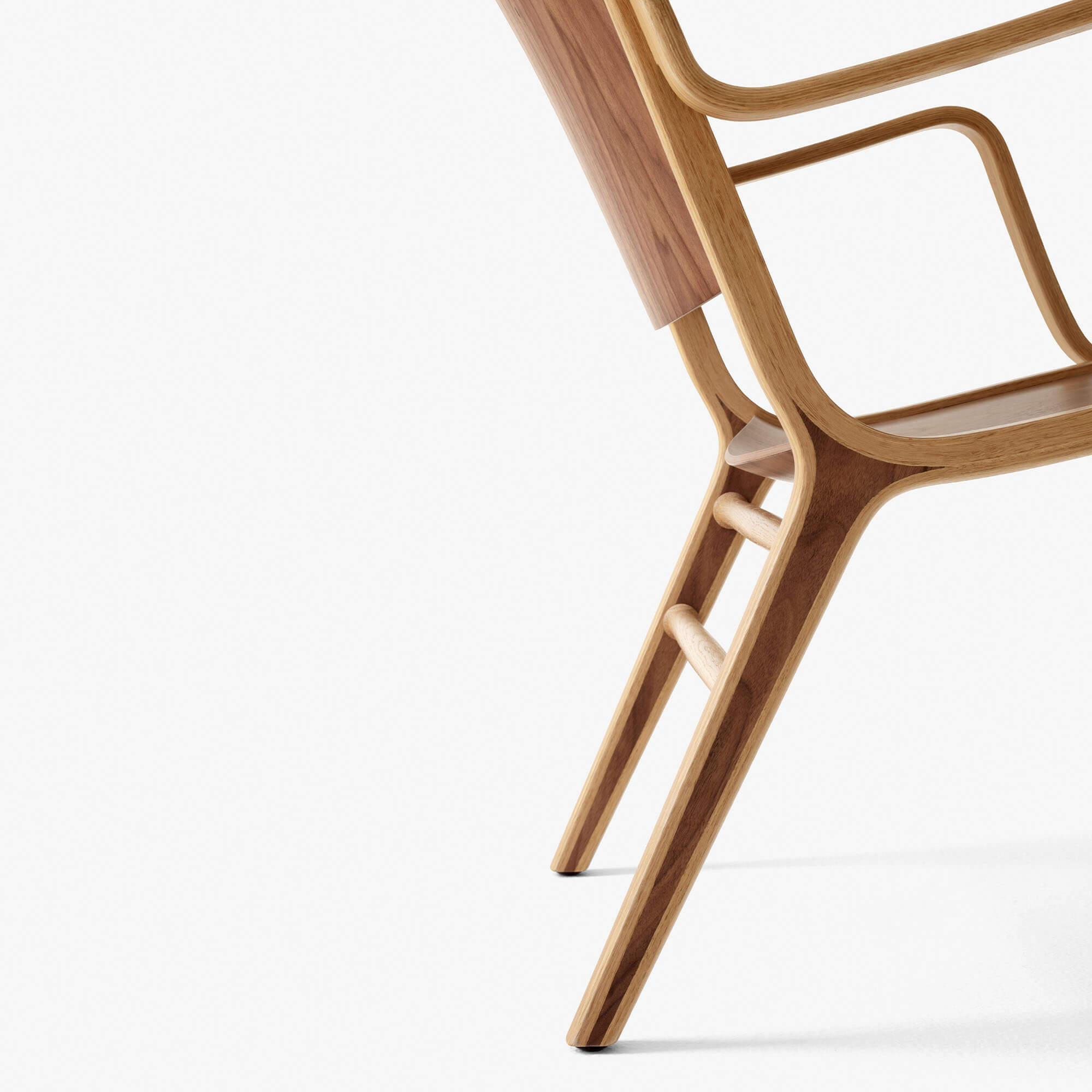 AX HM11 fotoliu din lemn