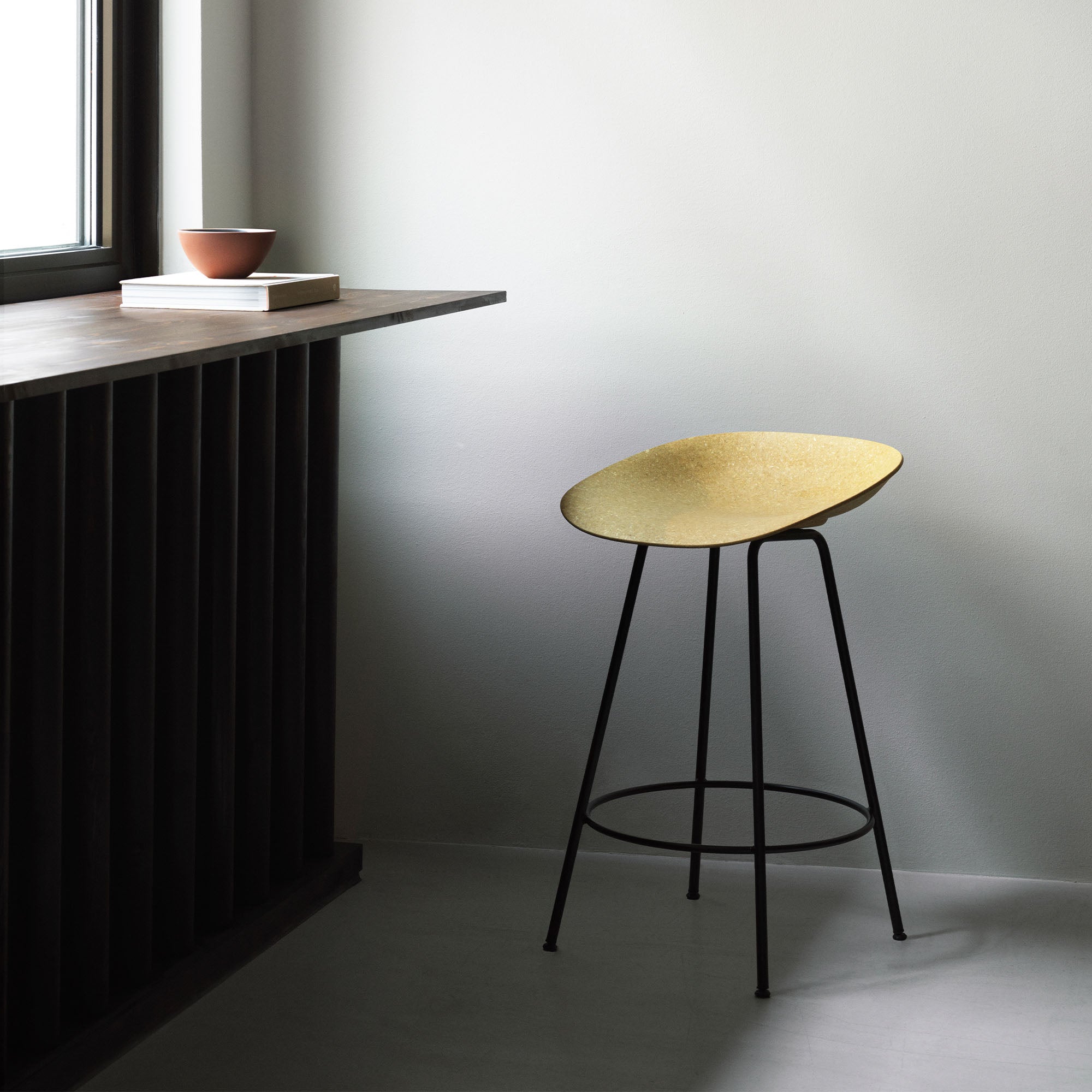 Mat bar stool, scaun de bar 65 cm