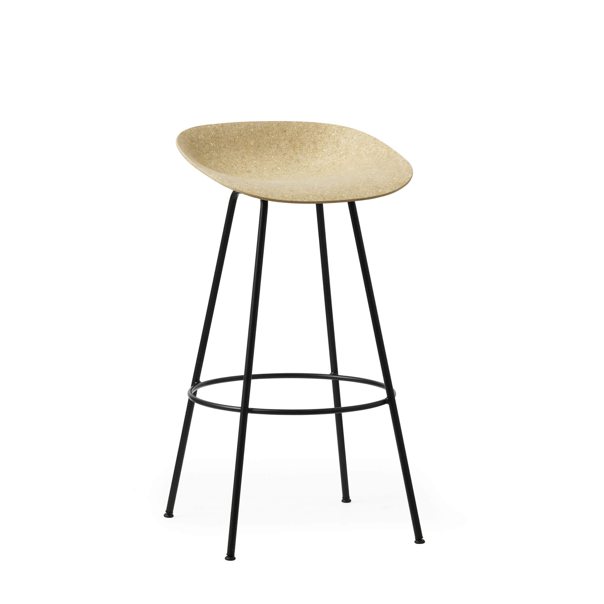 Mat bar stool, scaun de bar 75 cm
