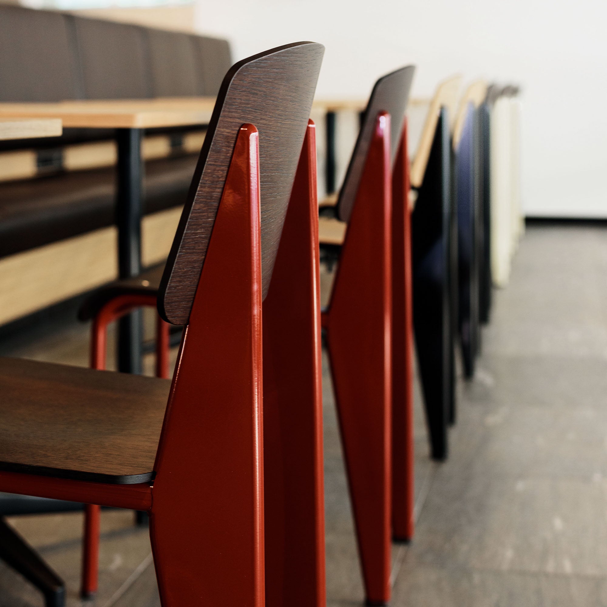 Standard Chair scaun cu șezut și spătar nuc